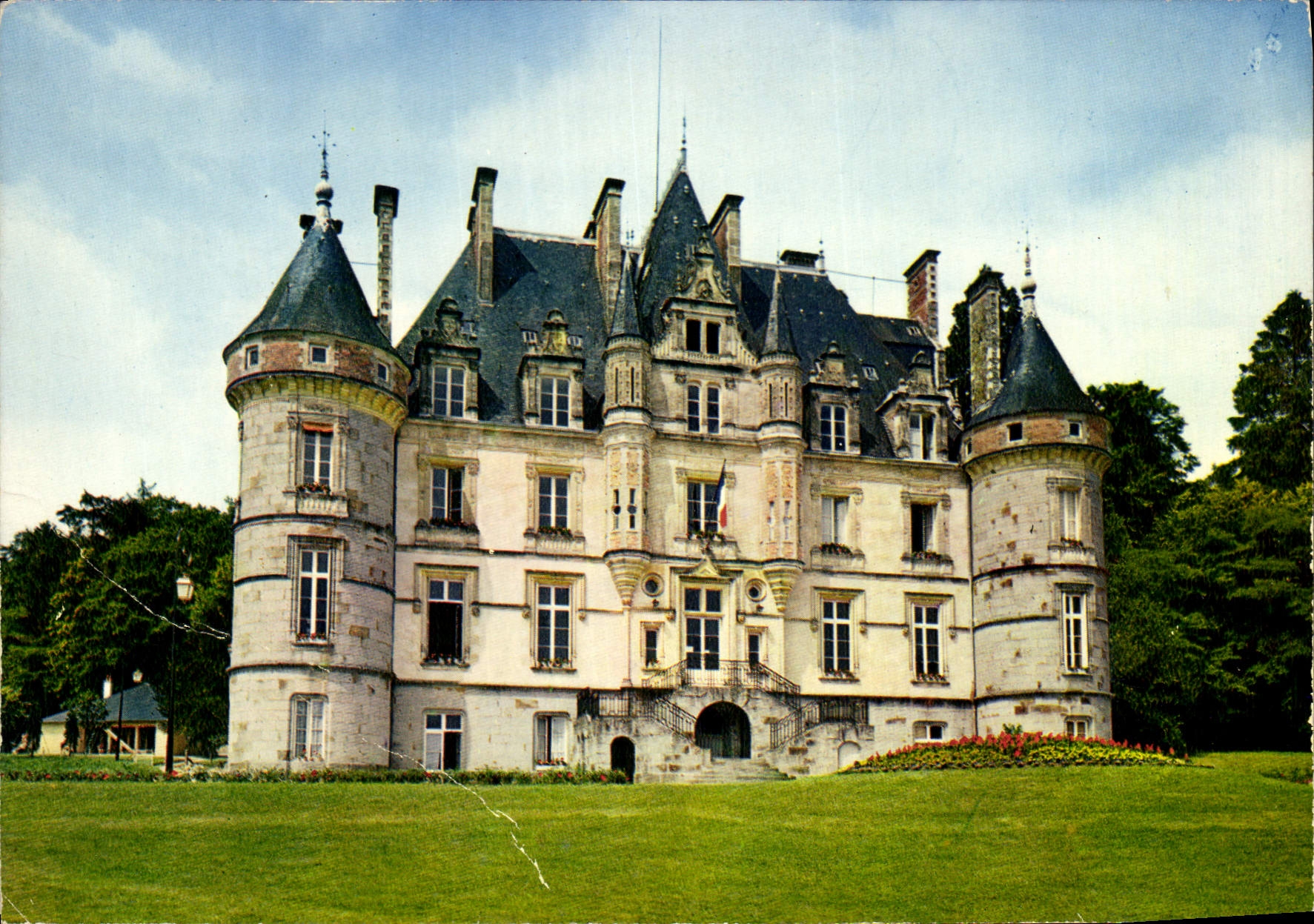 CPSM Bagnoles de l'Orne Orne Le chateau de Tesse