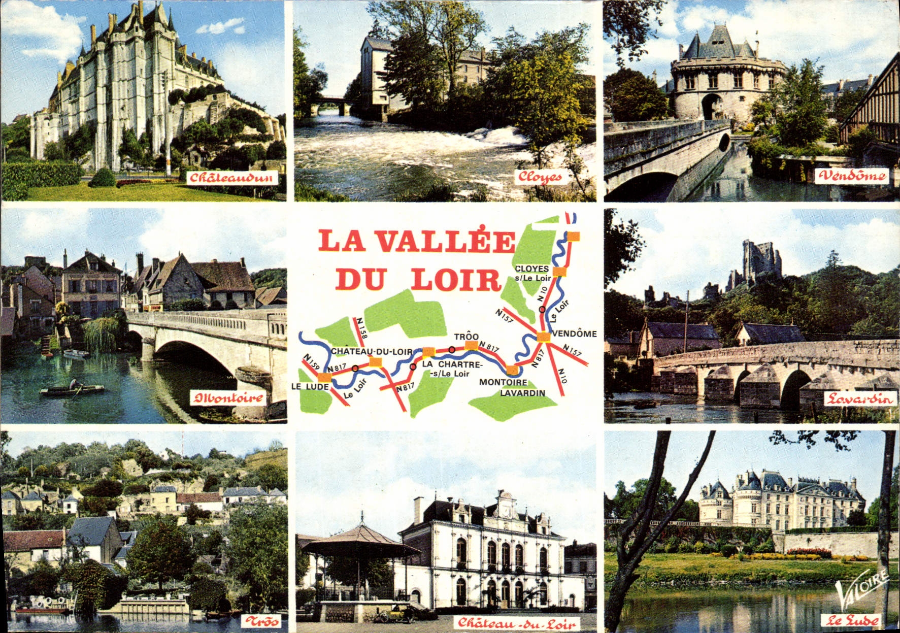 CPSM Valle du Loir Chateaudun Le chateau
