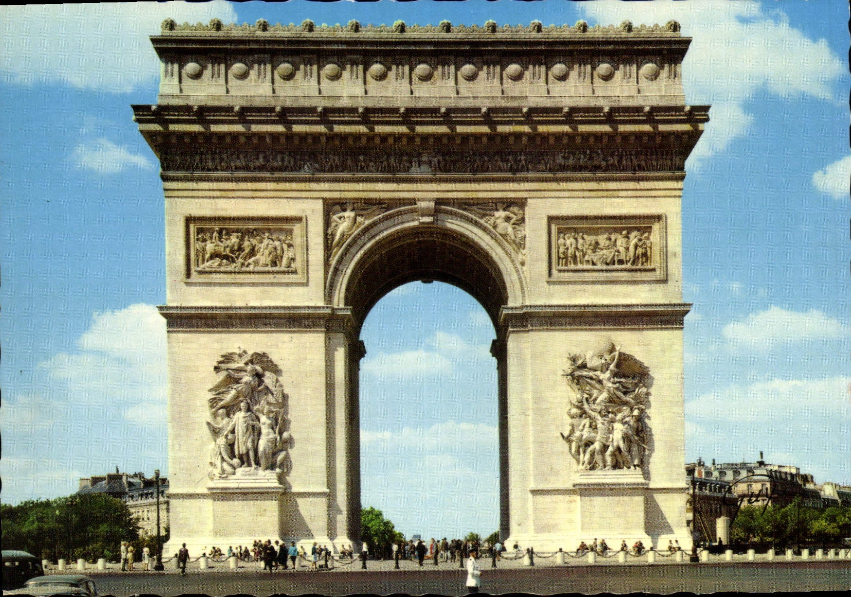 CPSM Paris et ses Merveilles l'Arc d triiopmhe de l'Etoile