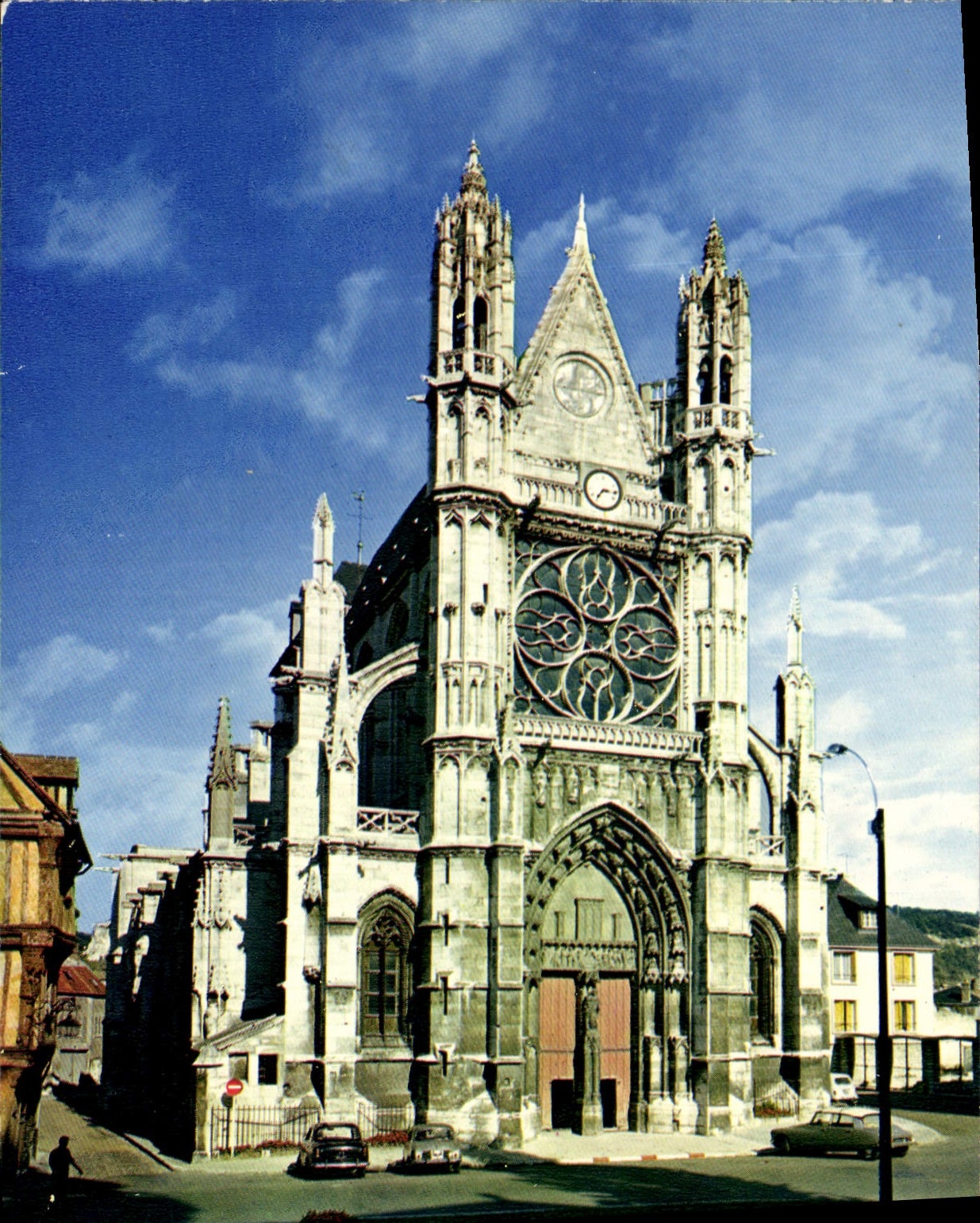 CPSM Vernon Eure la cathedrale XII et XIV S
