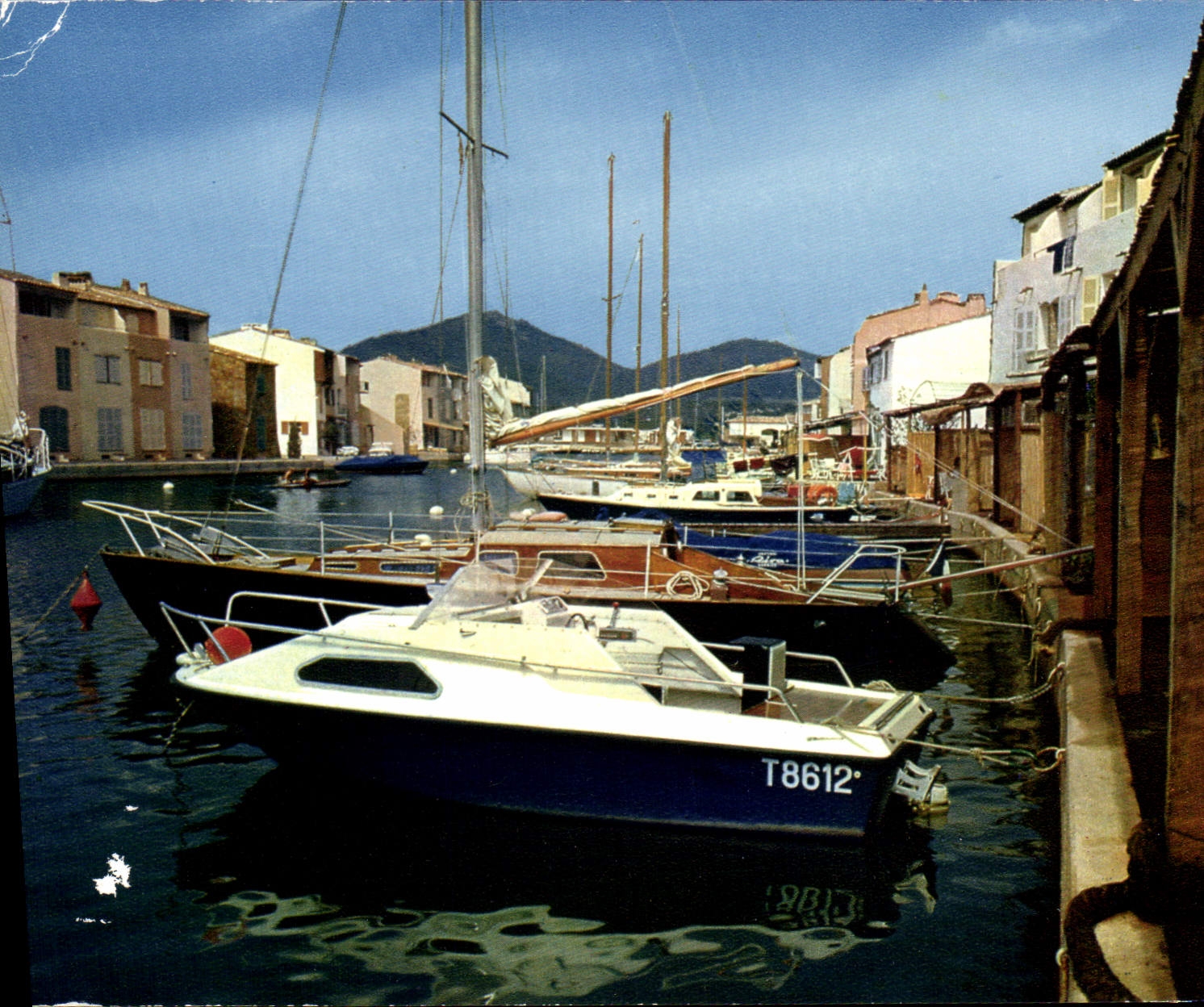 CPSM La Cote d'Azur miracle de la nature port Grimaud Var vue d'ensemble du Canal de l'Est