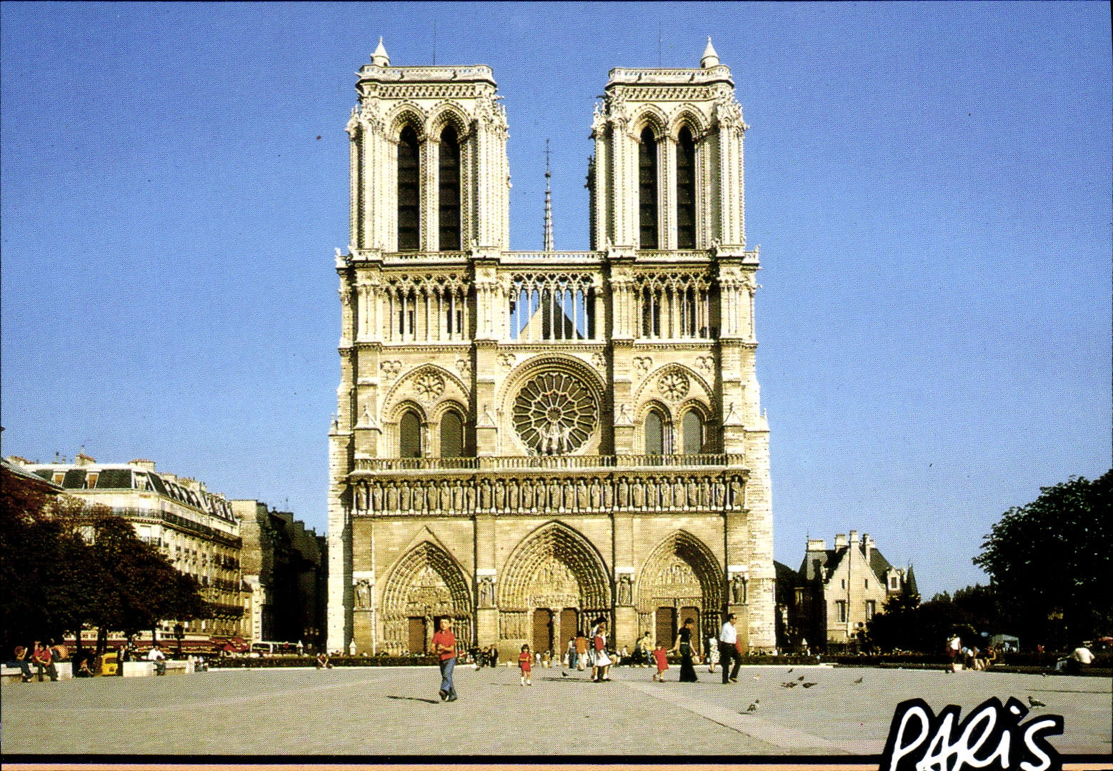 CPSM Paris Notre Dame 