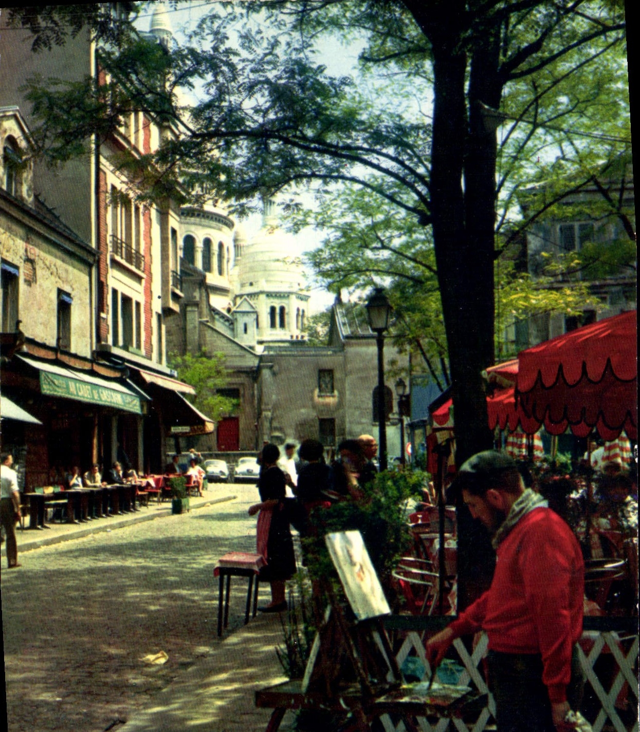 CPSM Paris Montmartre place du Terire