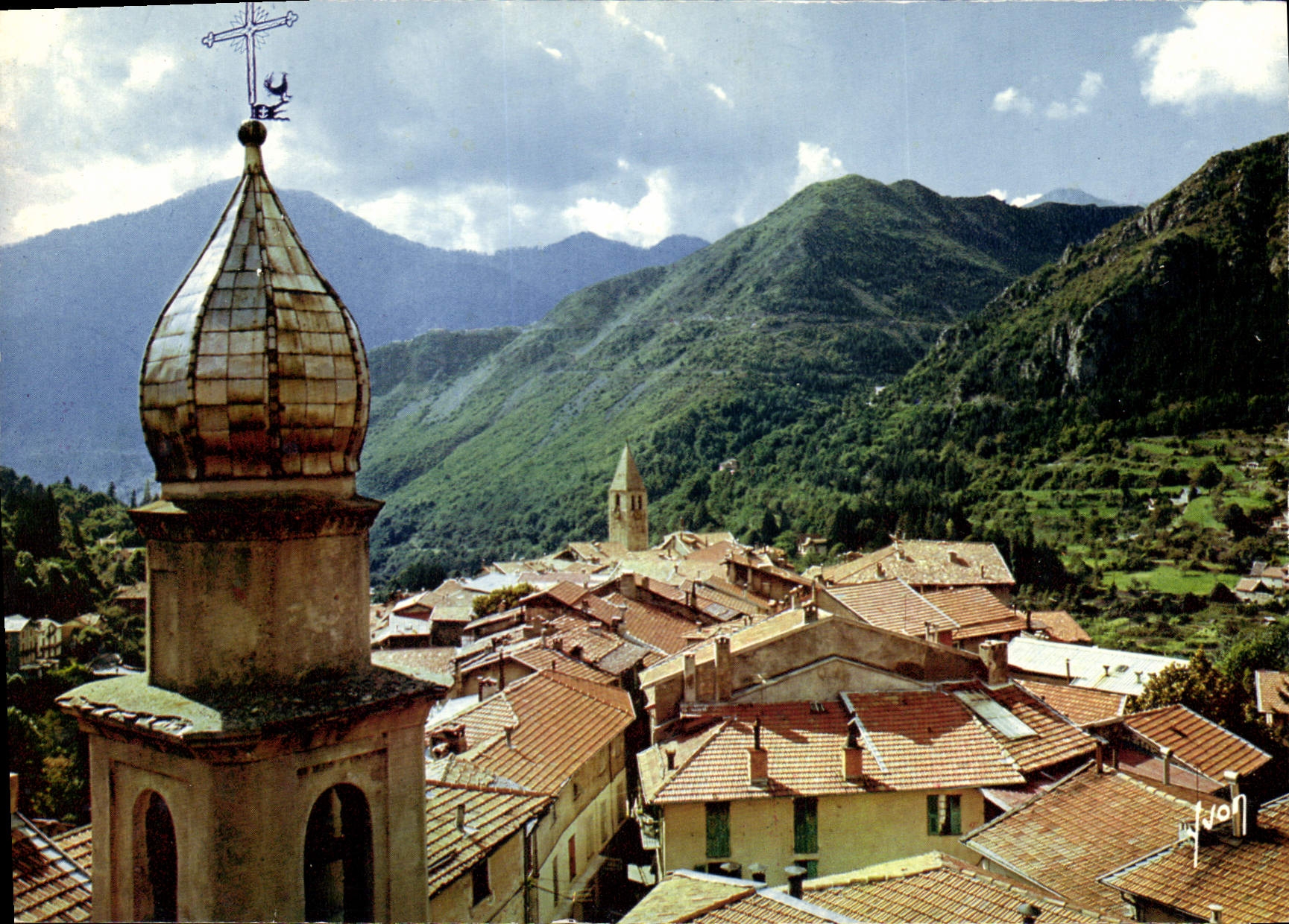 CPSM Saint Martin Vesubie Alpes Maritimes vue generale