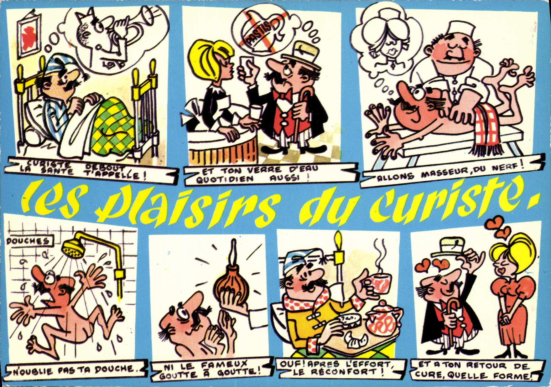 CPSM Les Plaisirs du Curiste 