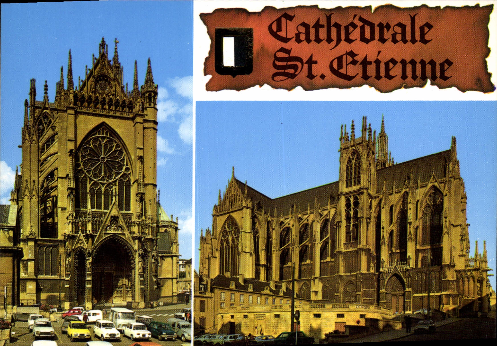 CPSM Em Lorraine Metz Moselle France Cathedrale Saint Etienne 