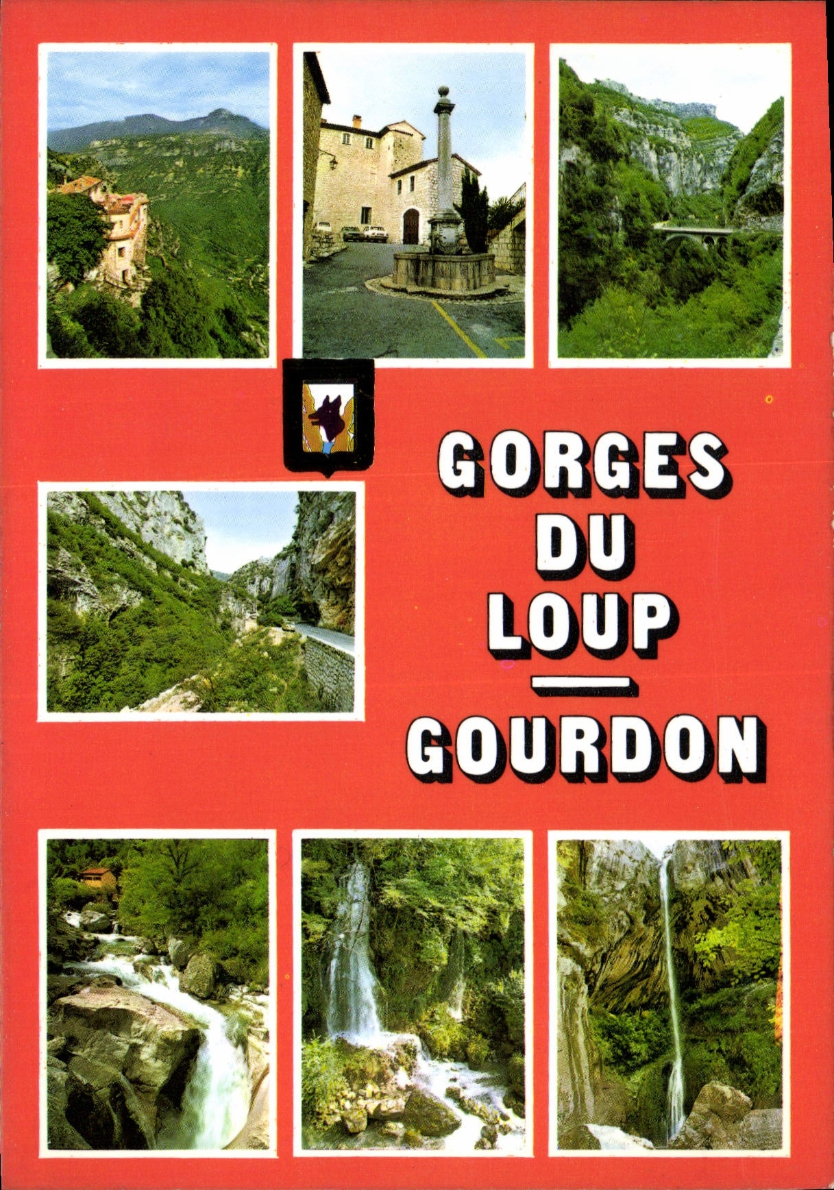 CPSM Gorges du Loup Gourdon 