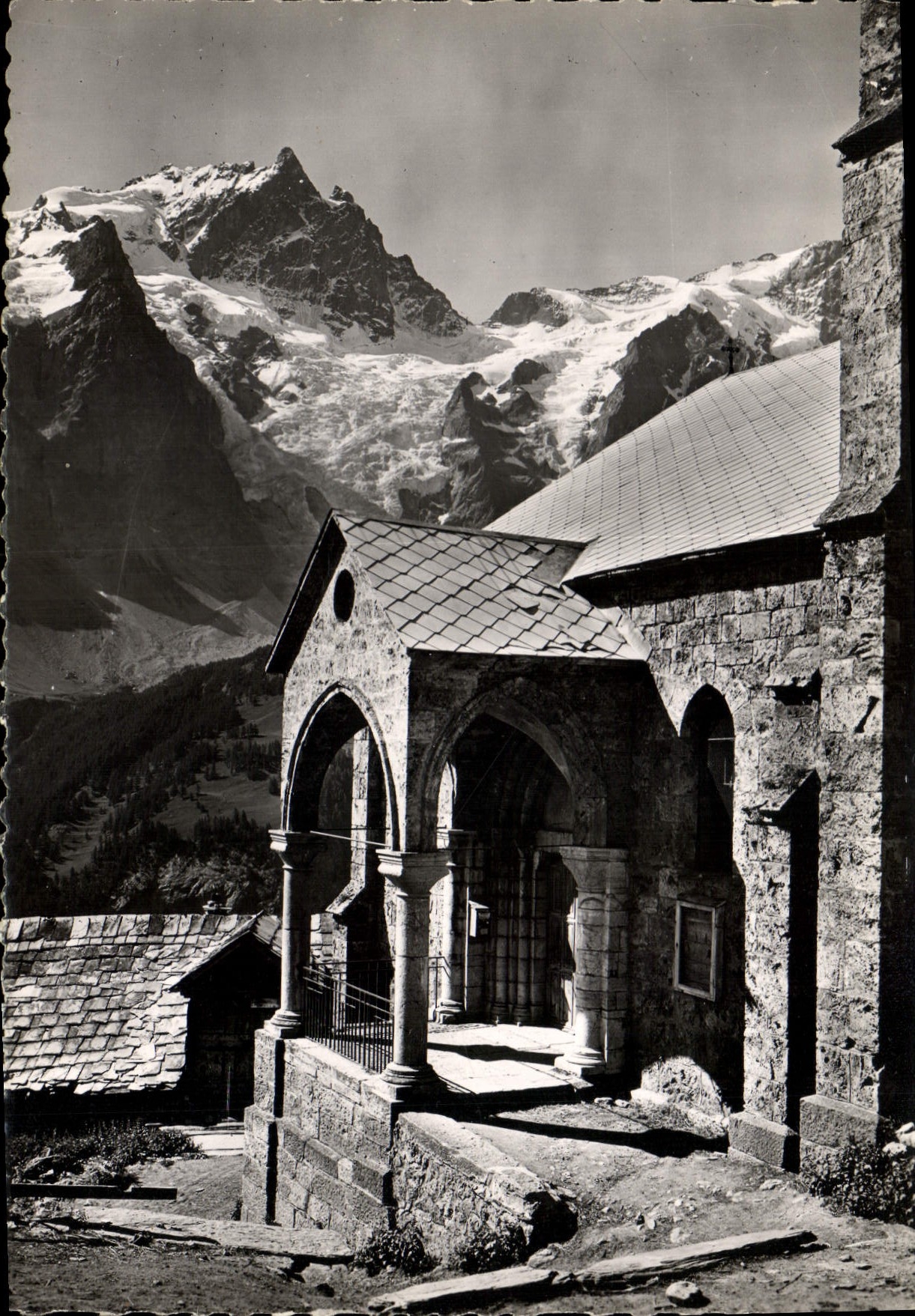 CPSM La Route des Alpes Massif de la Meije Hte ALpes