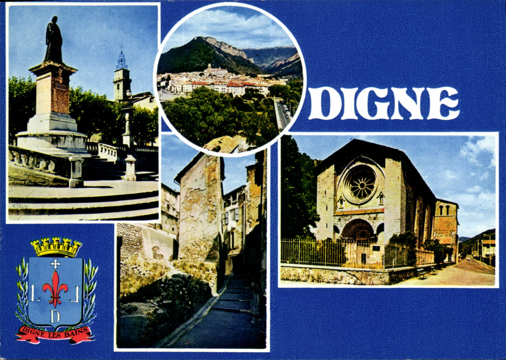 CPSM Digne Alpes de Hte Prov 