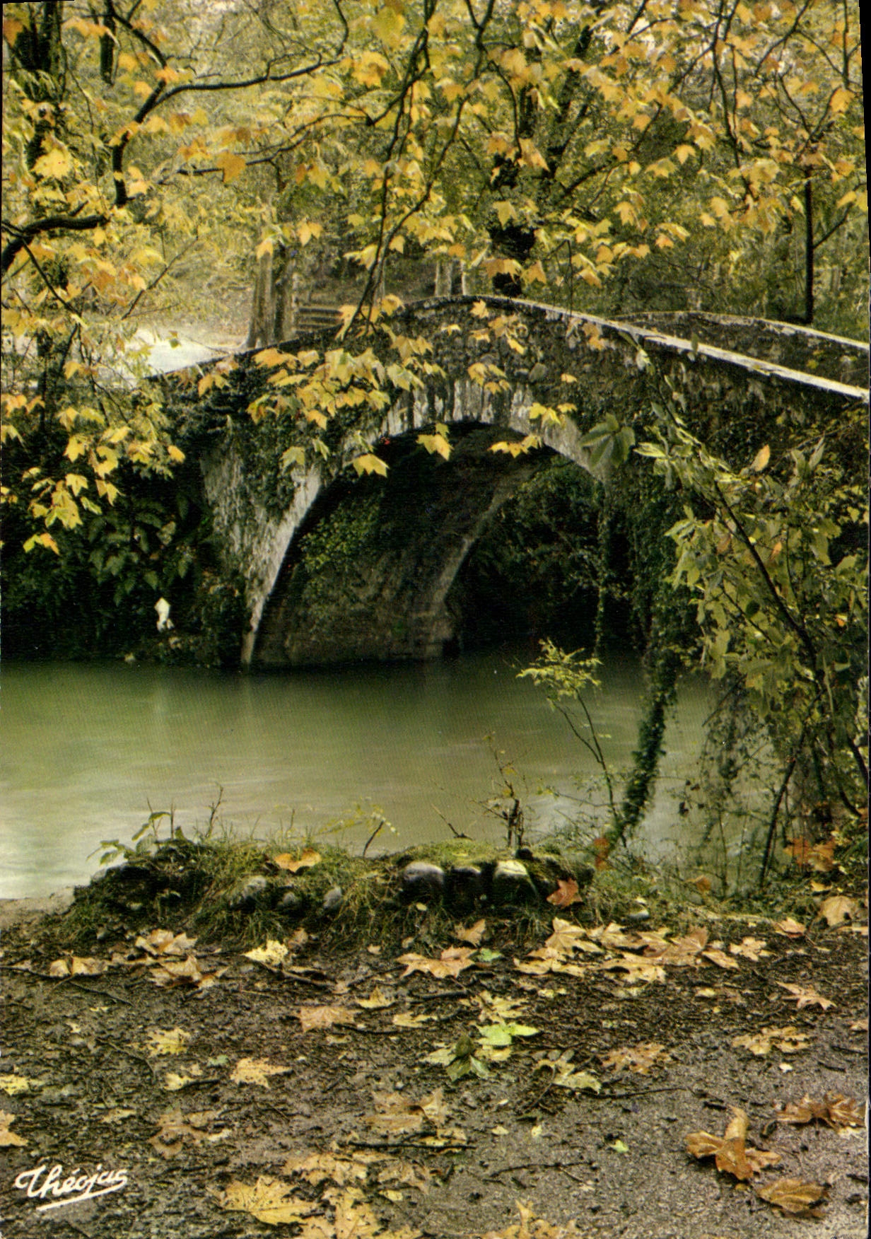 CPSM Le Pays Basque Saint Jean Pied de Port le pont romain d'Eyharalerry