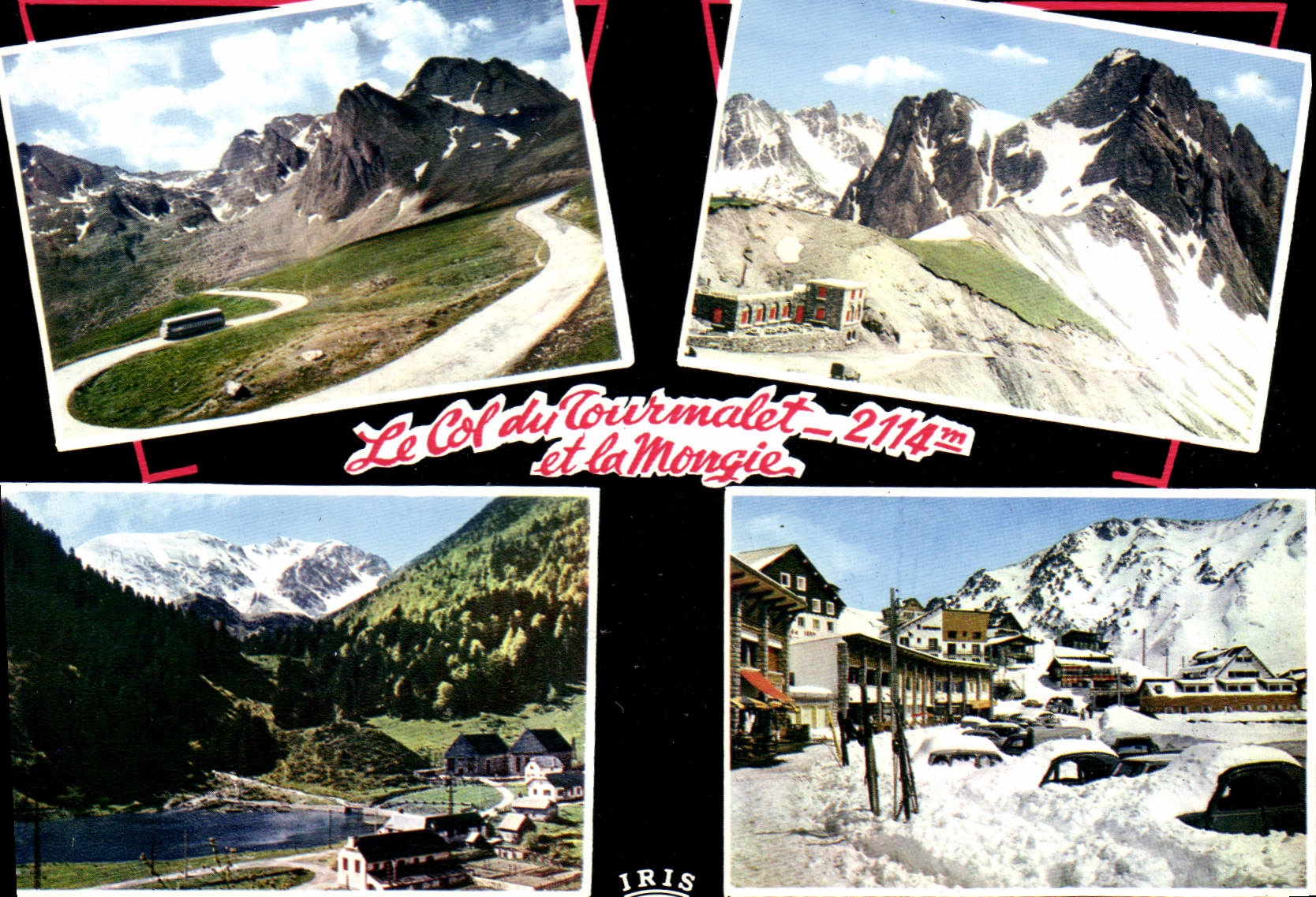 CPSM Les Pyrenees le Col du Tourmalet et la Mongie 