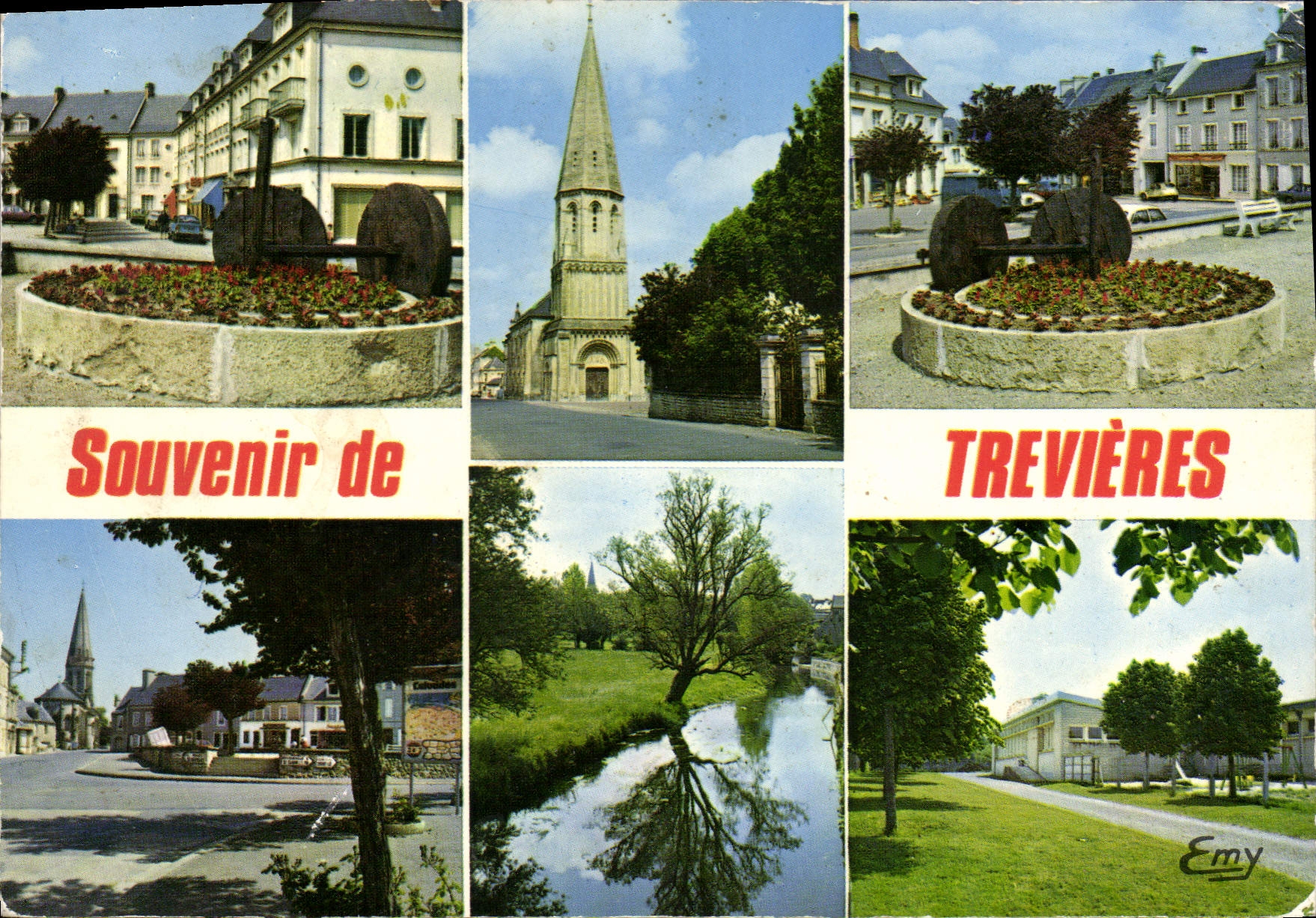 CPSM Trevieres Calvados 