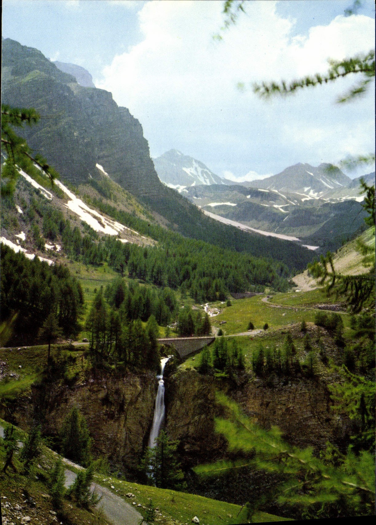 CPSM Paysages de France Col de la Cayolle Reliant Guillaumes Alpes Maritimes a Barcelonnette Alpes d