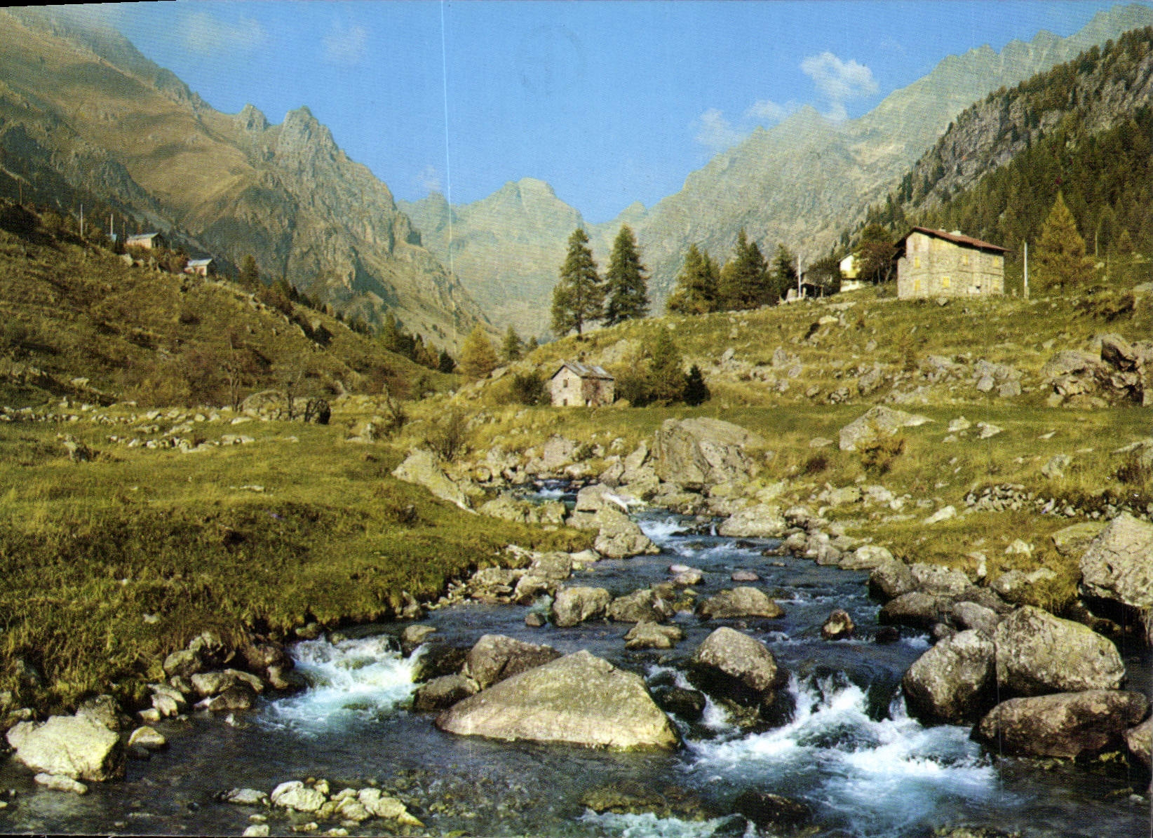 CPSM Vallee des Merveilles Alpes Maritimes Vallon de la Gordolasque 