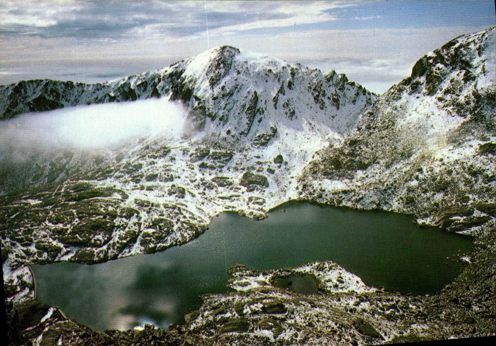 CPSM Vallee des Merveilles Alpes Maritimes Lac de la Moutte