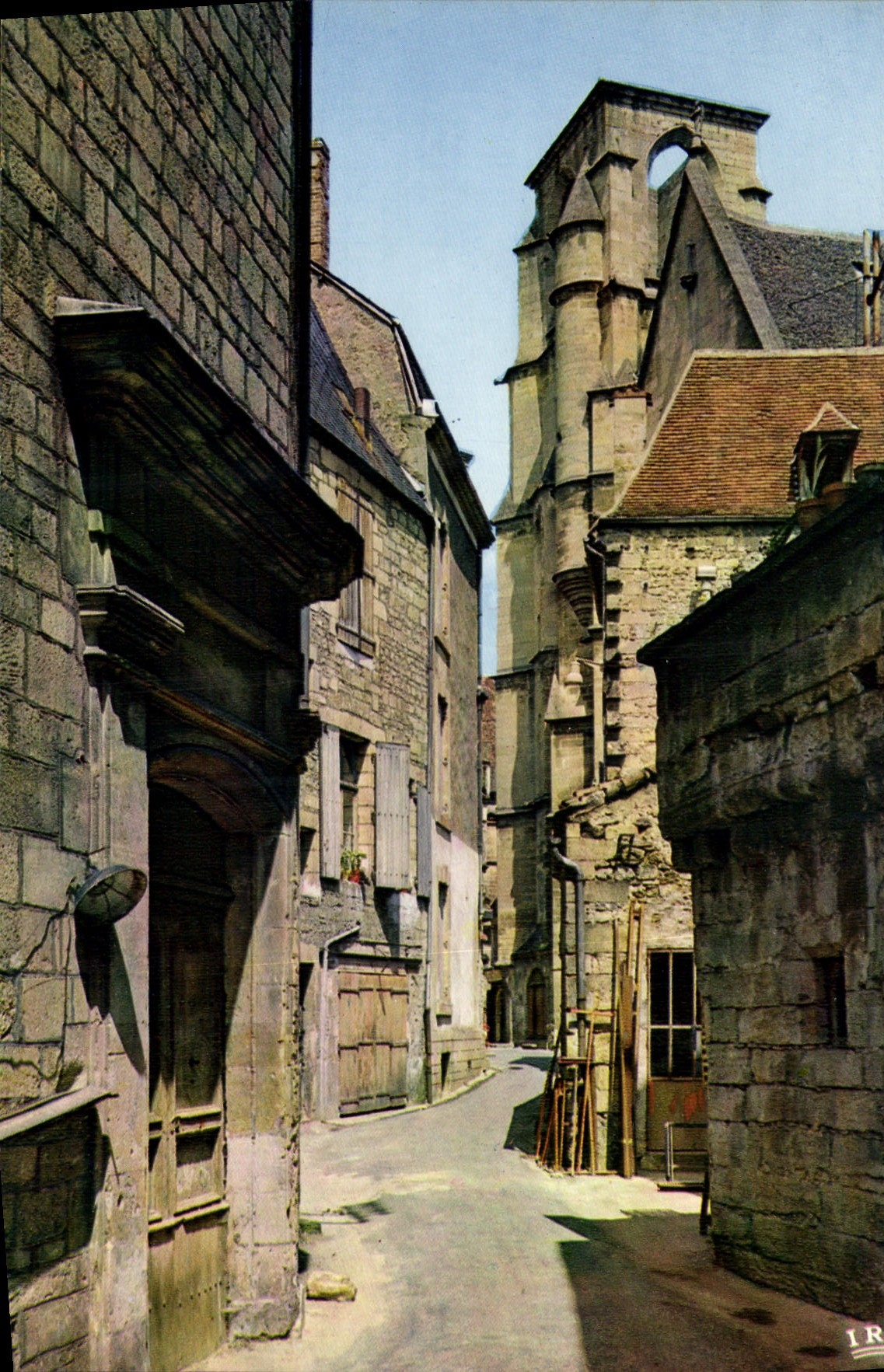 CPSM Sarlat Dordogne Ancienne eglise Sainte Marie