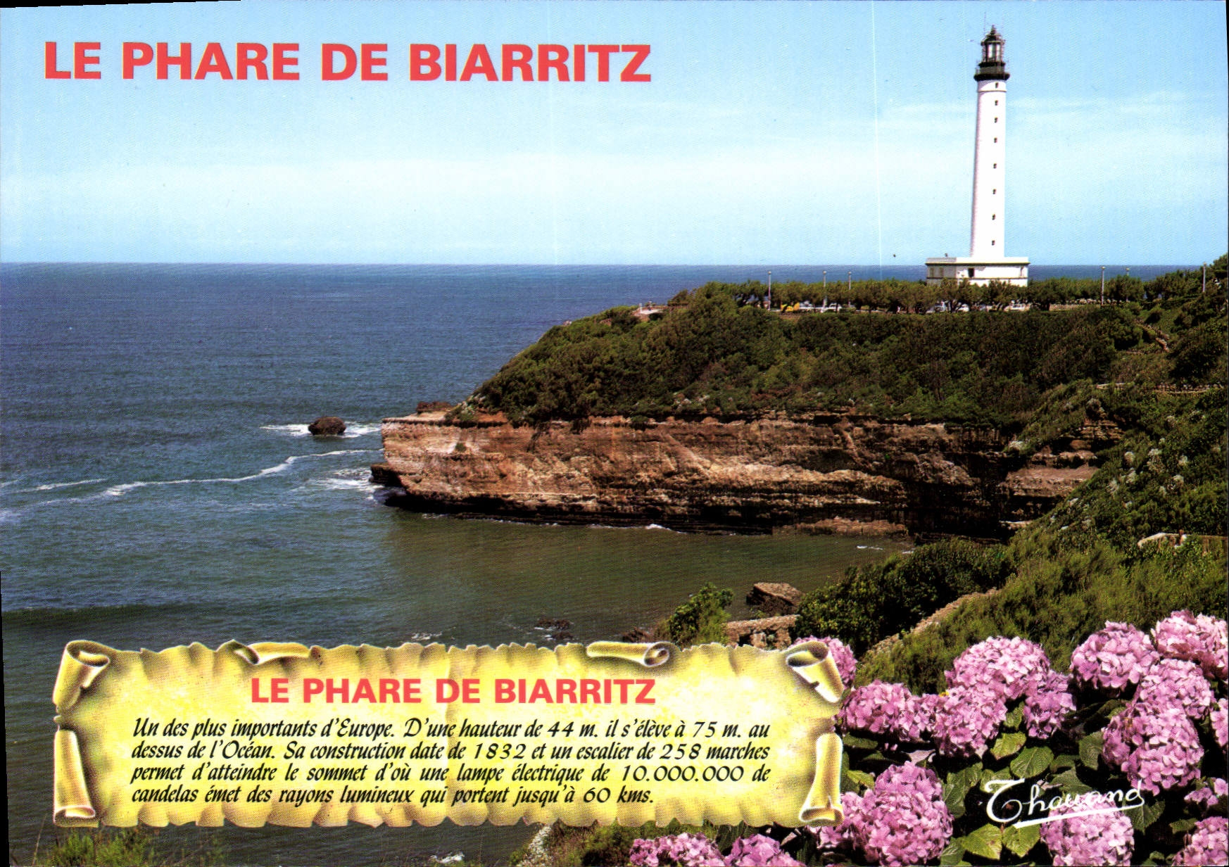 CPSM Le phare de Biarritz 
