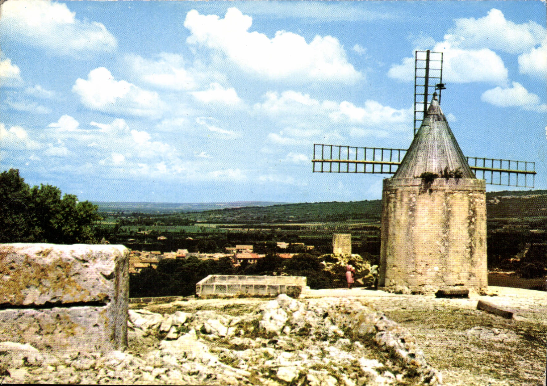 CPSM Fontvieille B du R Moulin d'Alphonse Daudet 