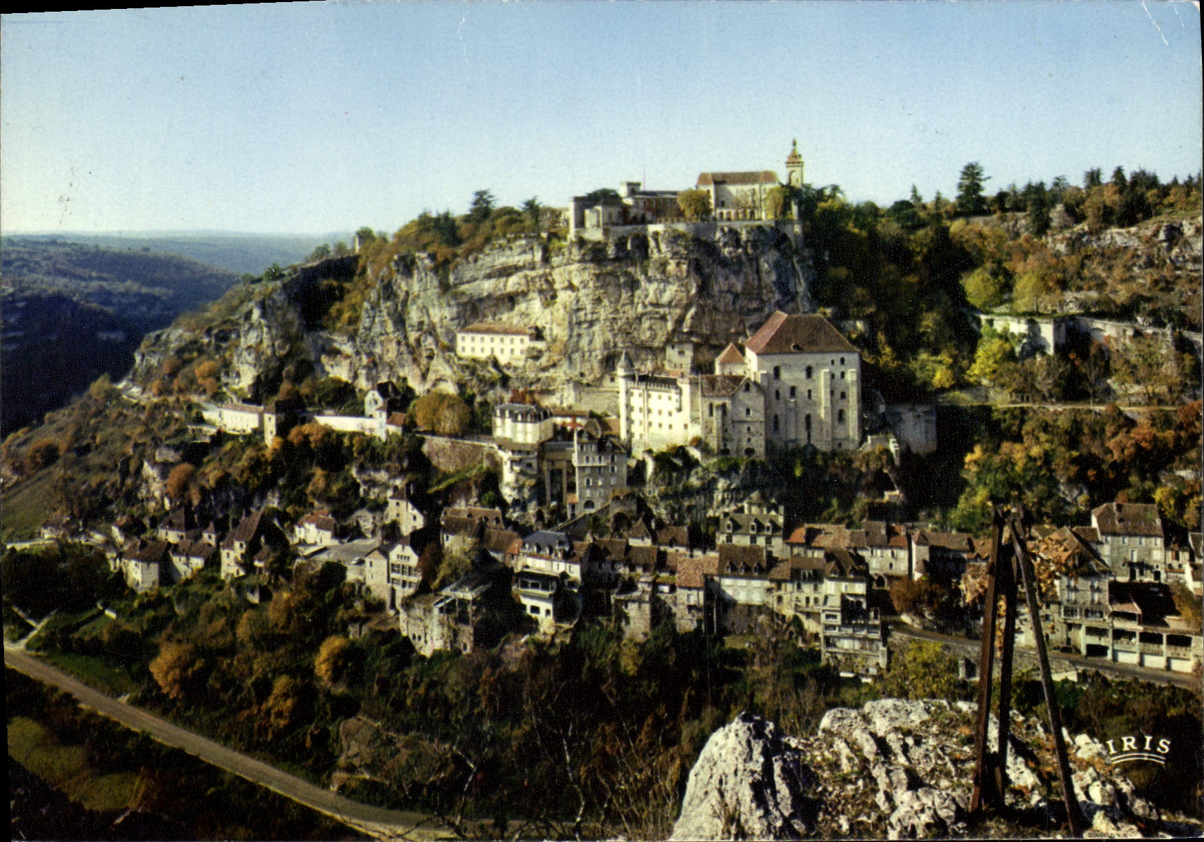 CPSM Roc Amadour Lot Lieu de Pelerinage celebre des le Moyen Age Etape sur la route de St Jacques de