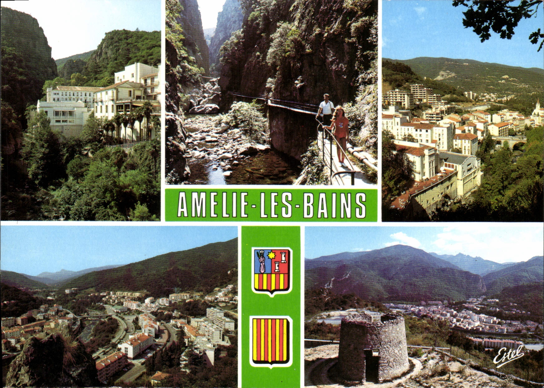 CPSM En Pays les Bains Pyrenees Orientales