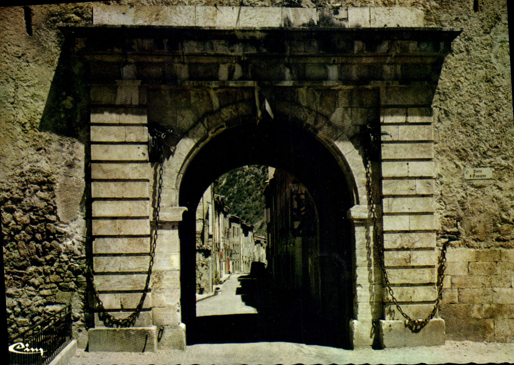 CPSM Villefranche de Conflent Porte d'Espagne 