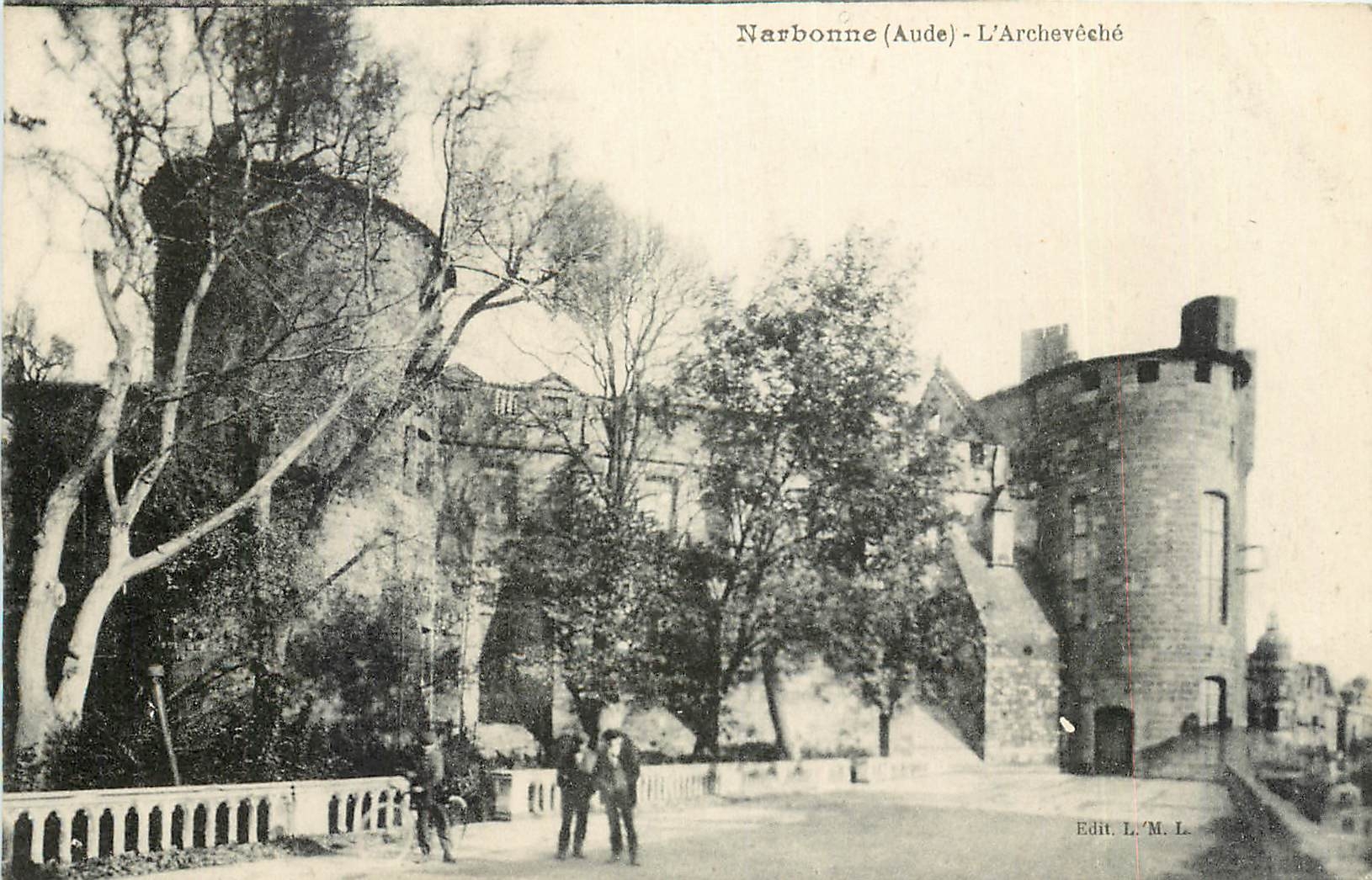 CPA Narbonne (Aude) L'archeveche