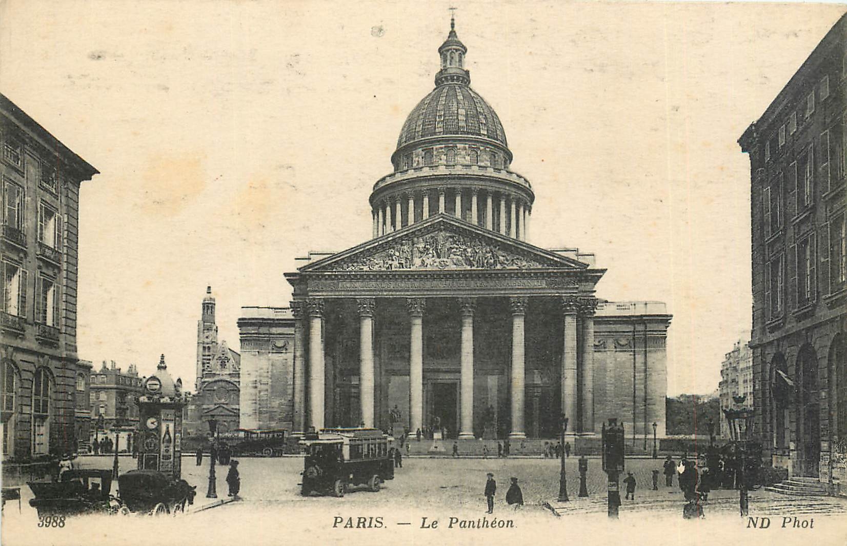 CPA Paris Le Pantheon