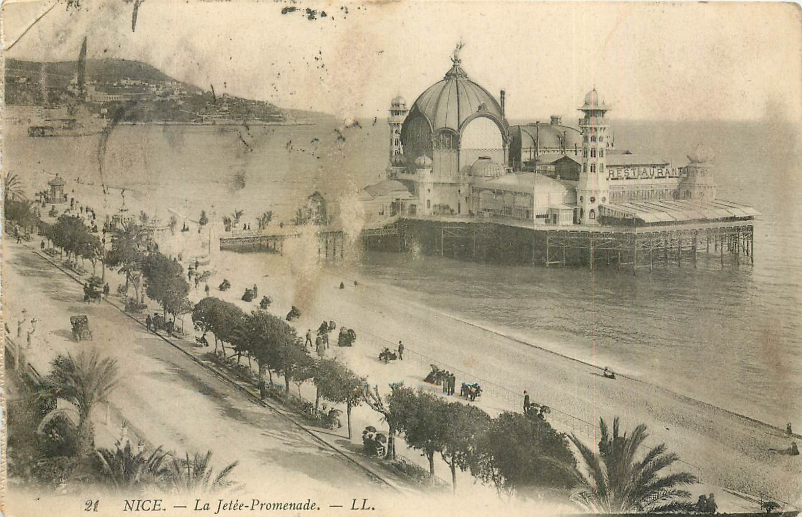 CPA Nice la jetee Promenade