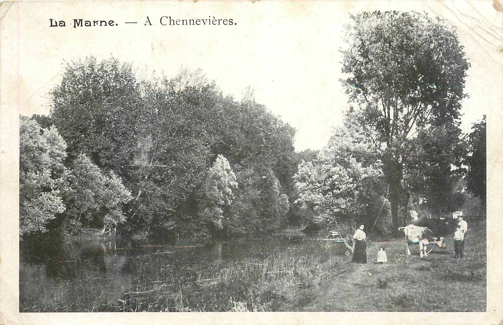 CPA La Marne Achennevieres