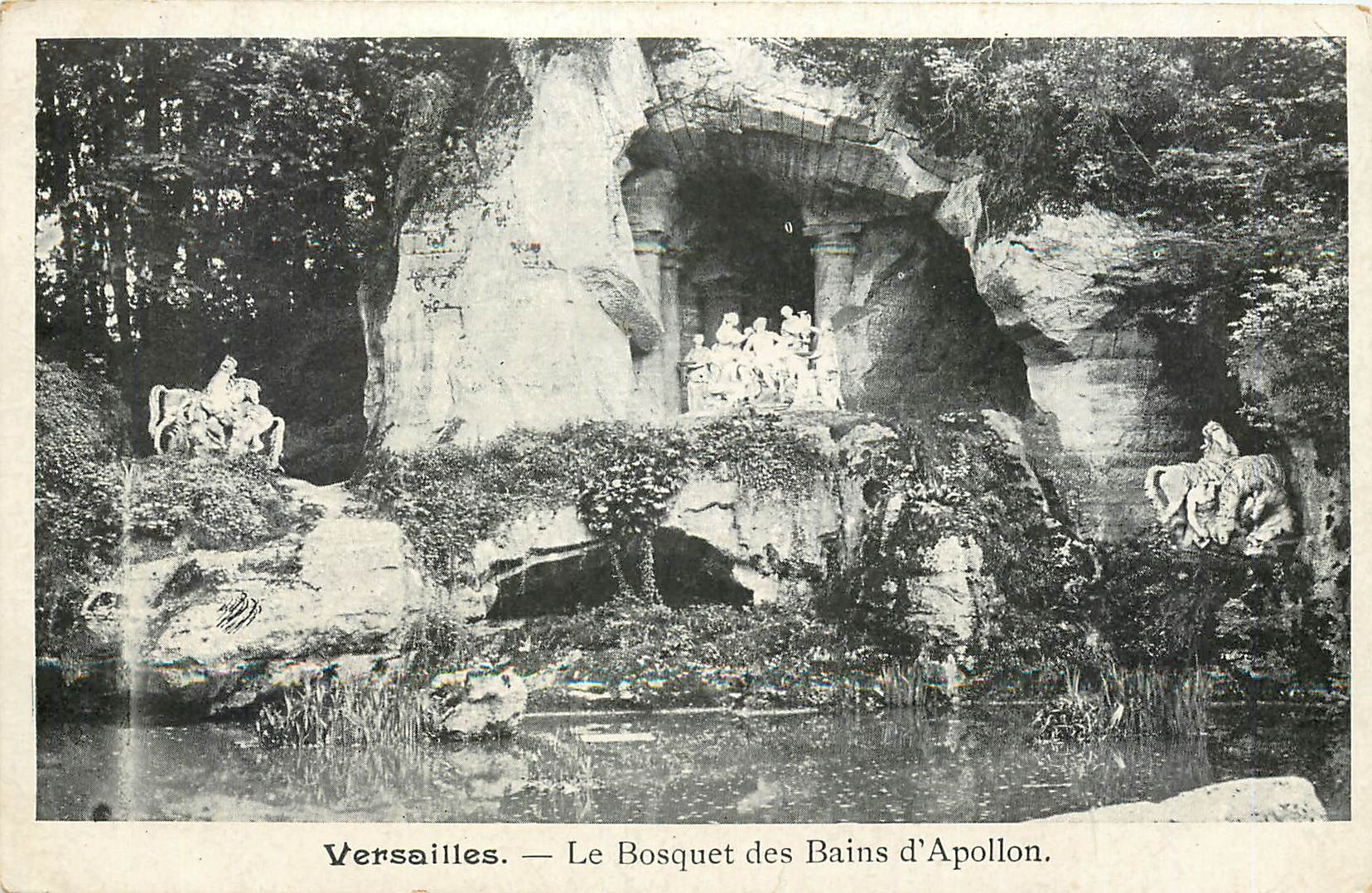 CPA Versailles Le Bosquet des Bains d'Apollon