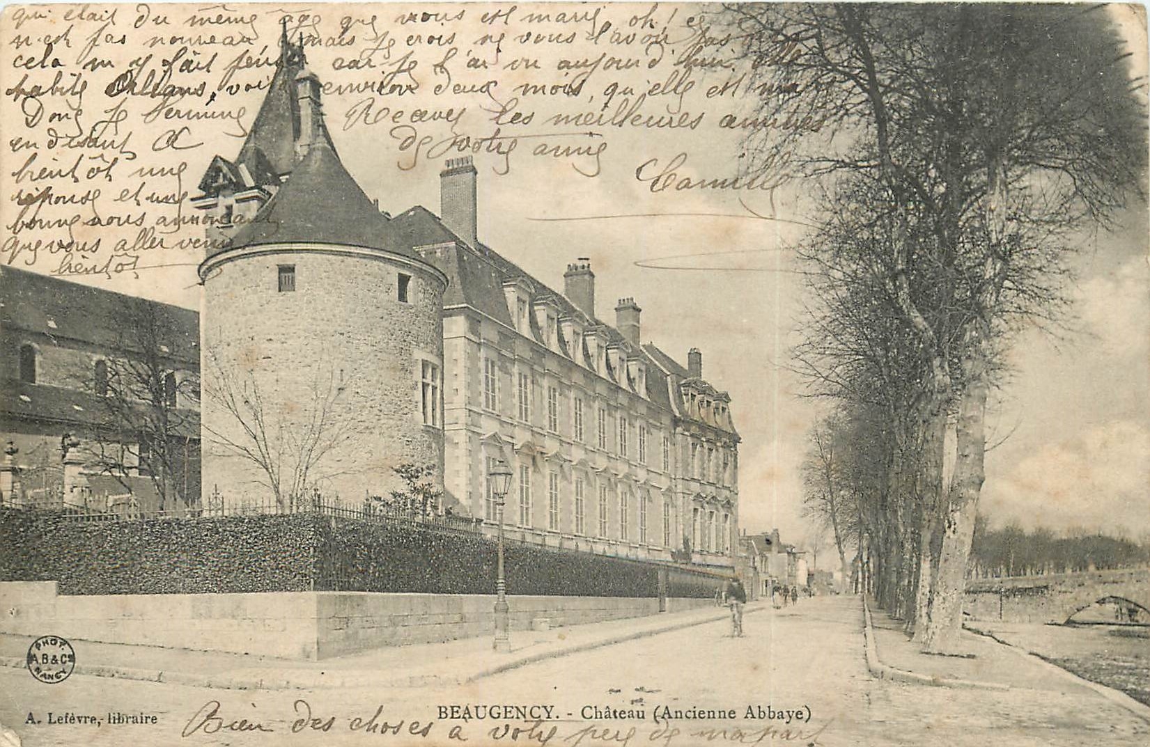 CPA Beaugency Chateau (Ancienne Abbaye)