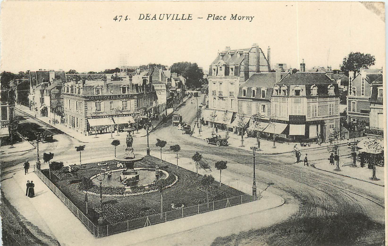 CPA Deauville Place Morny