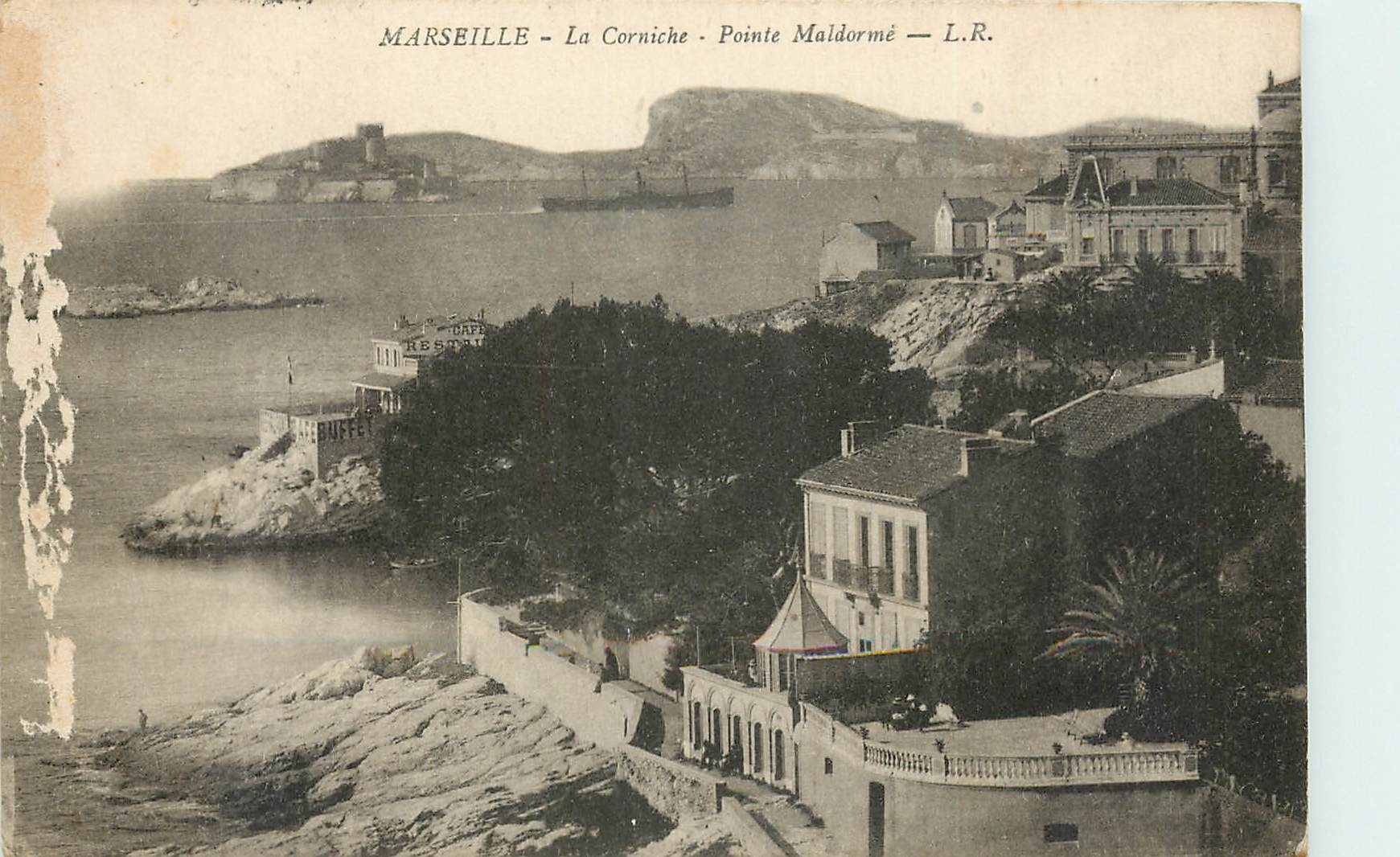 CPA Marseille La Corniche Pointe Maldorme