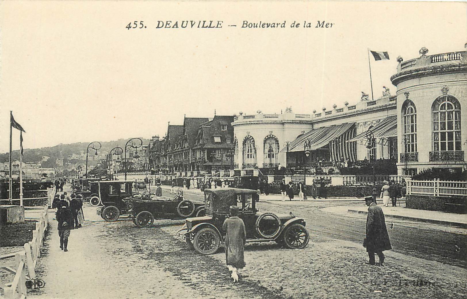 CPA Deauville Boulevard de la Mer