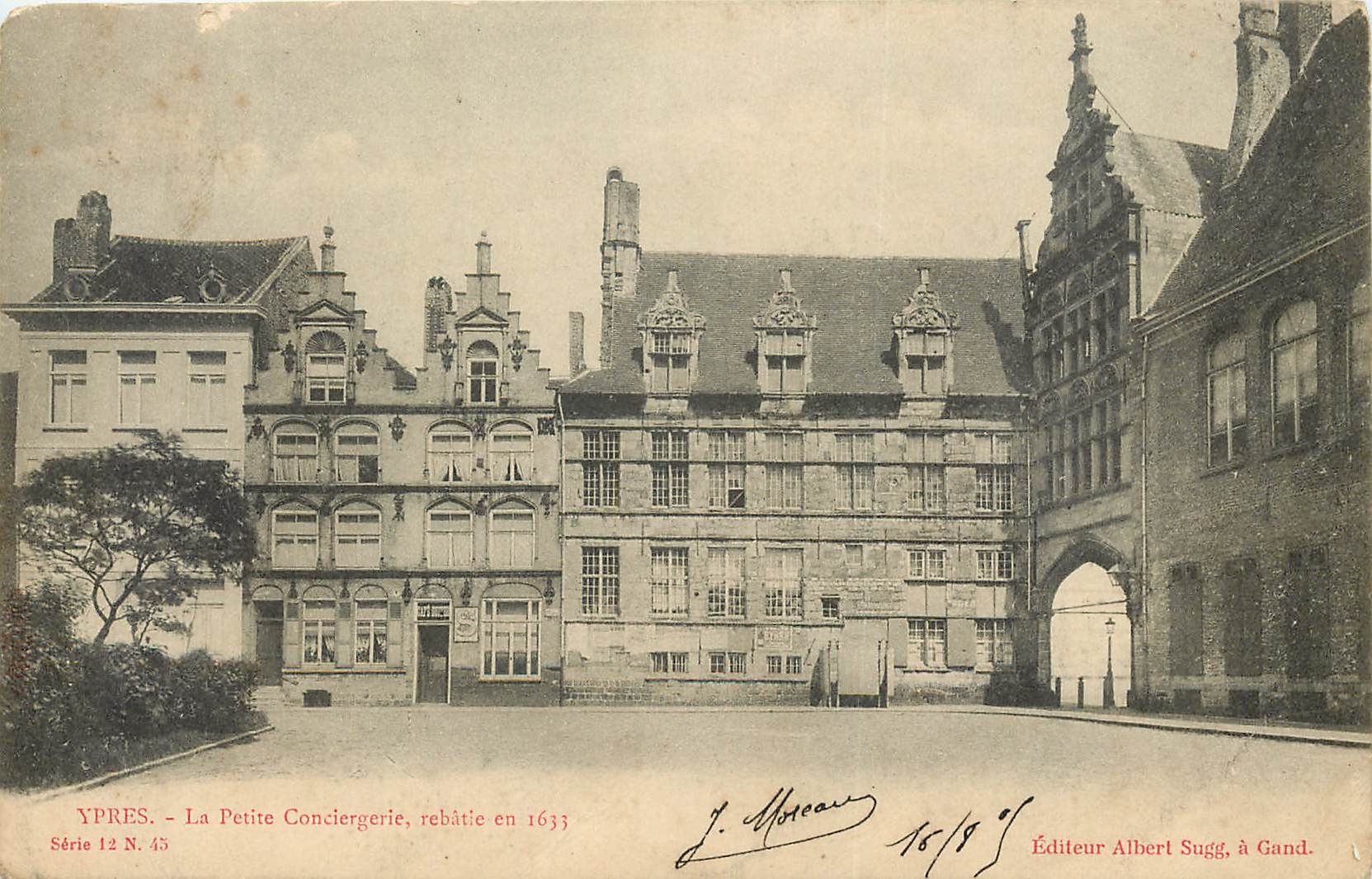 CPA Ypres la Petite Conciergerie