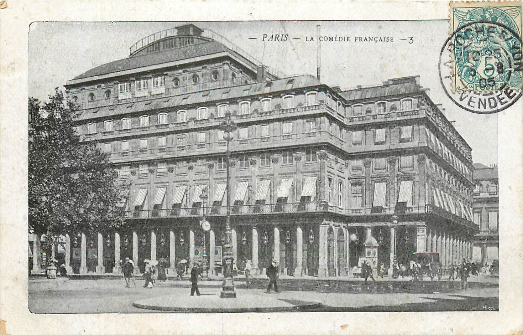 CPA Paris La Comedie Francaise