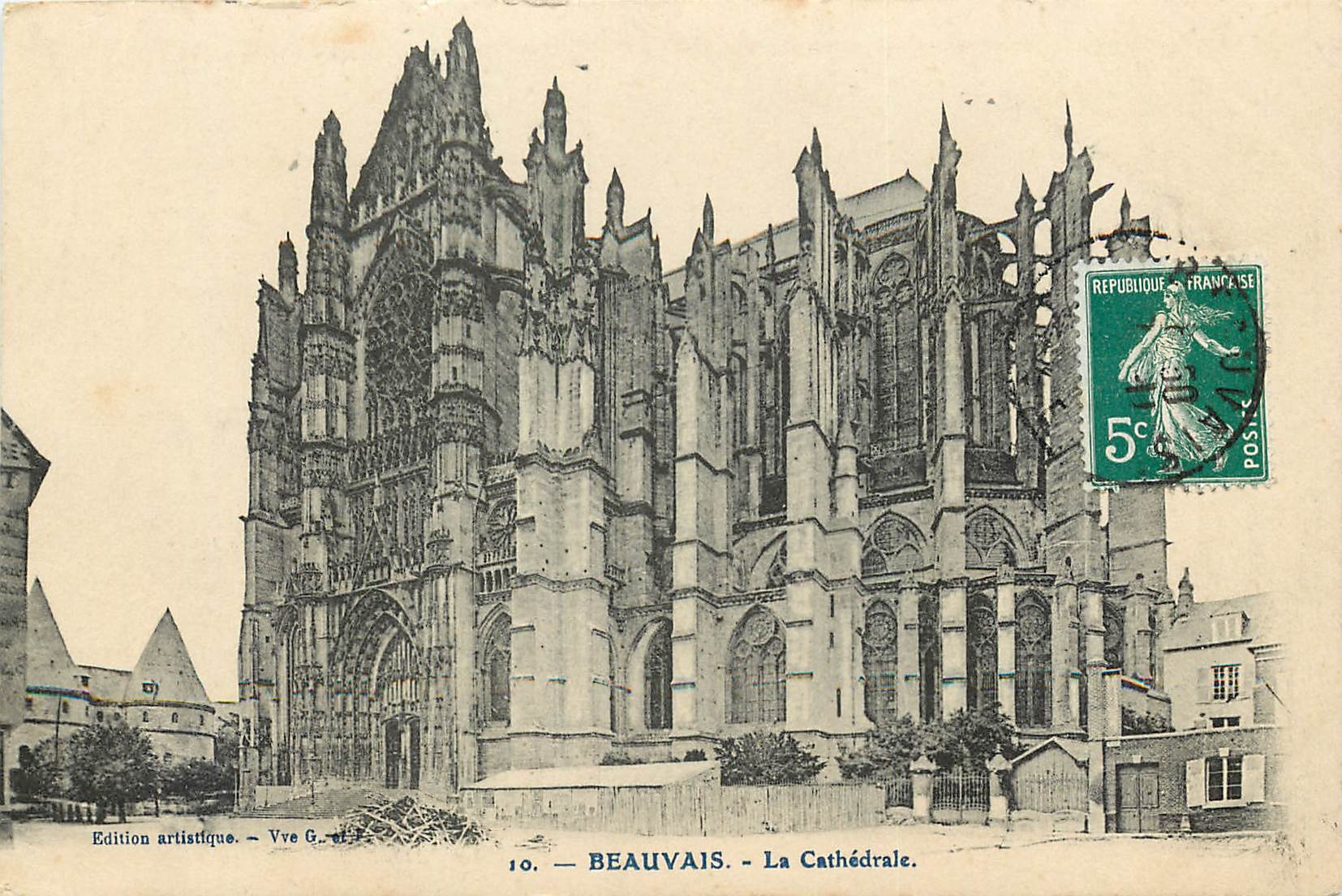 CPA Beauvais la Cathedrale