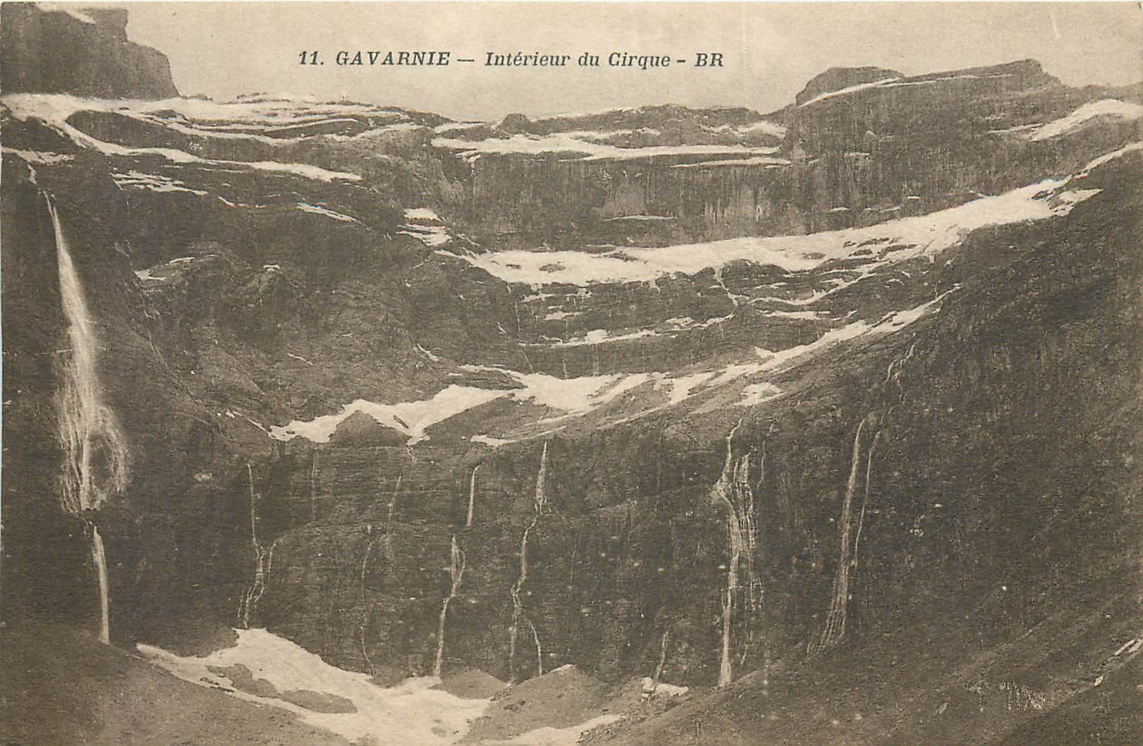 CPA Gavarnie Interieur du Cirque