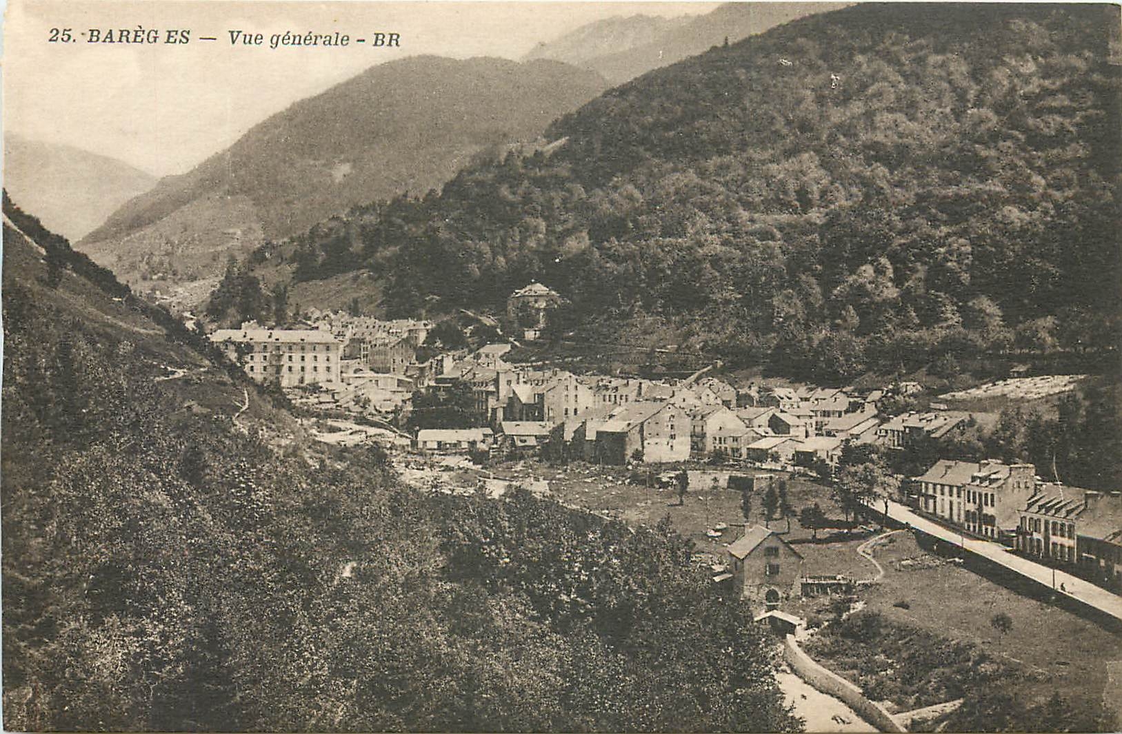 CPA Bareges Vue generale