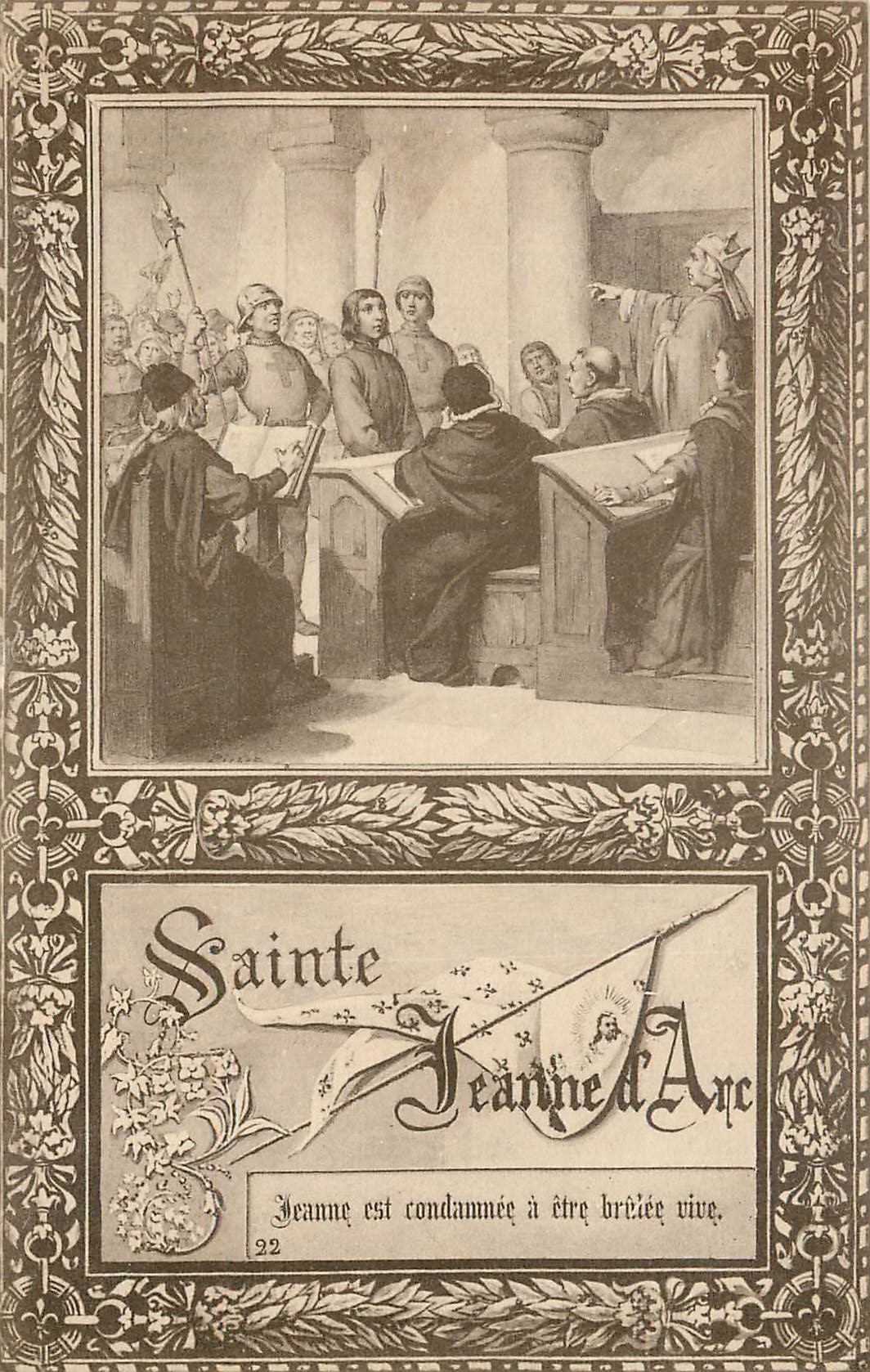 CPA Sainte Jeanne D'Arc