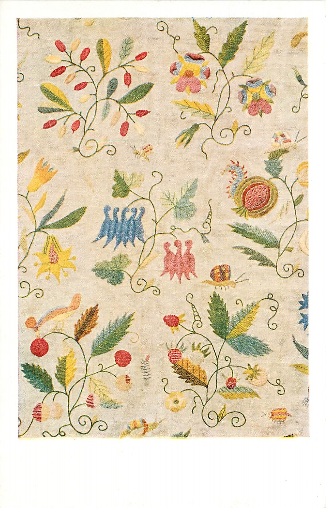 CPA Curtain (Detail) English Carly century