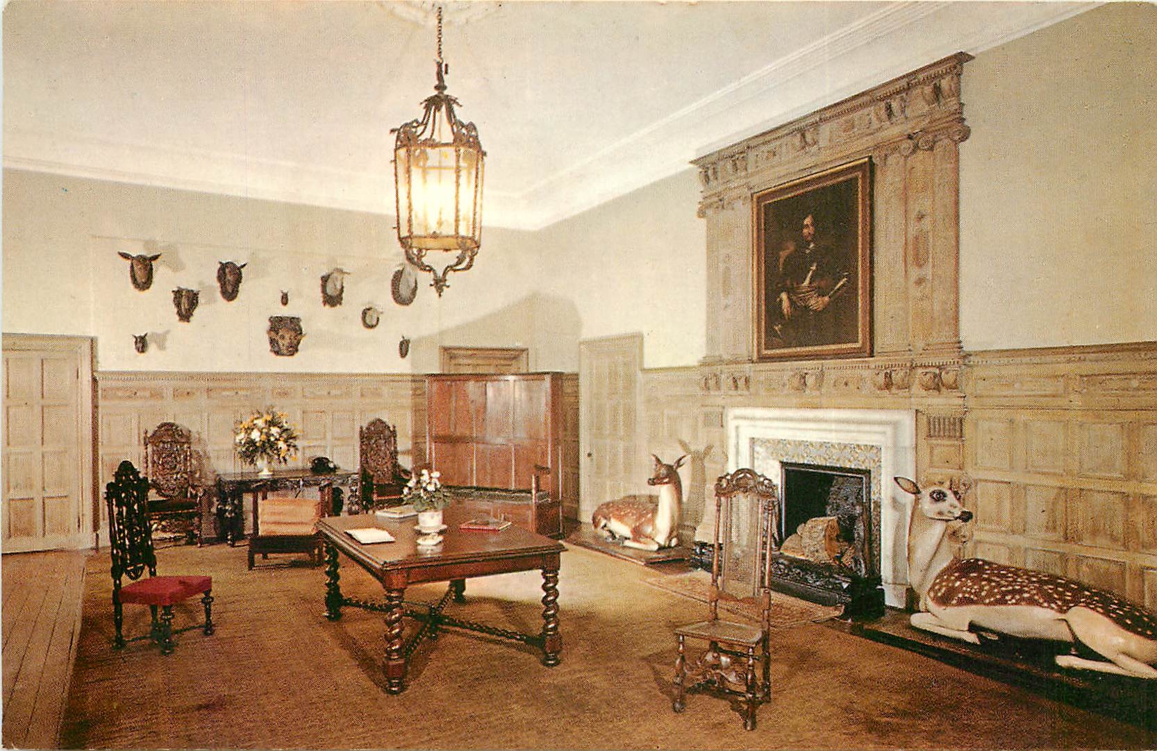 CPA Mapledurham House Oxon Entrance Hall