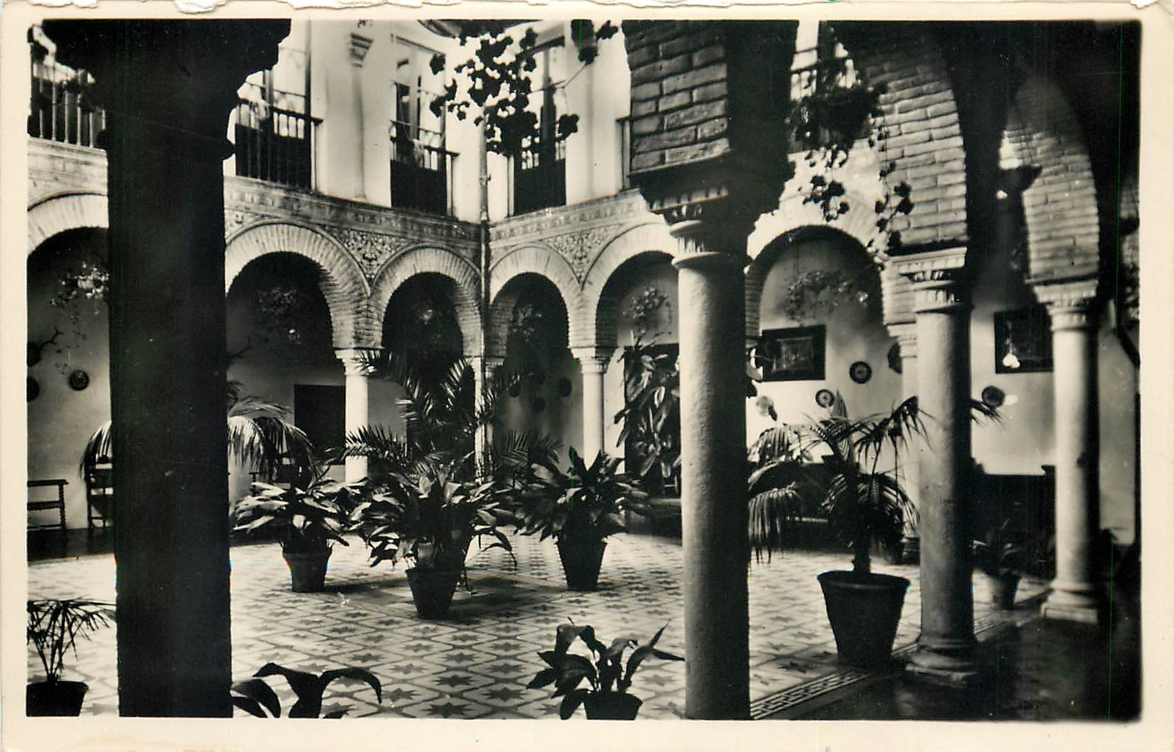 CPA Cordoba Cour andalouse
