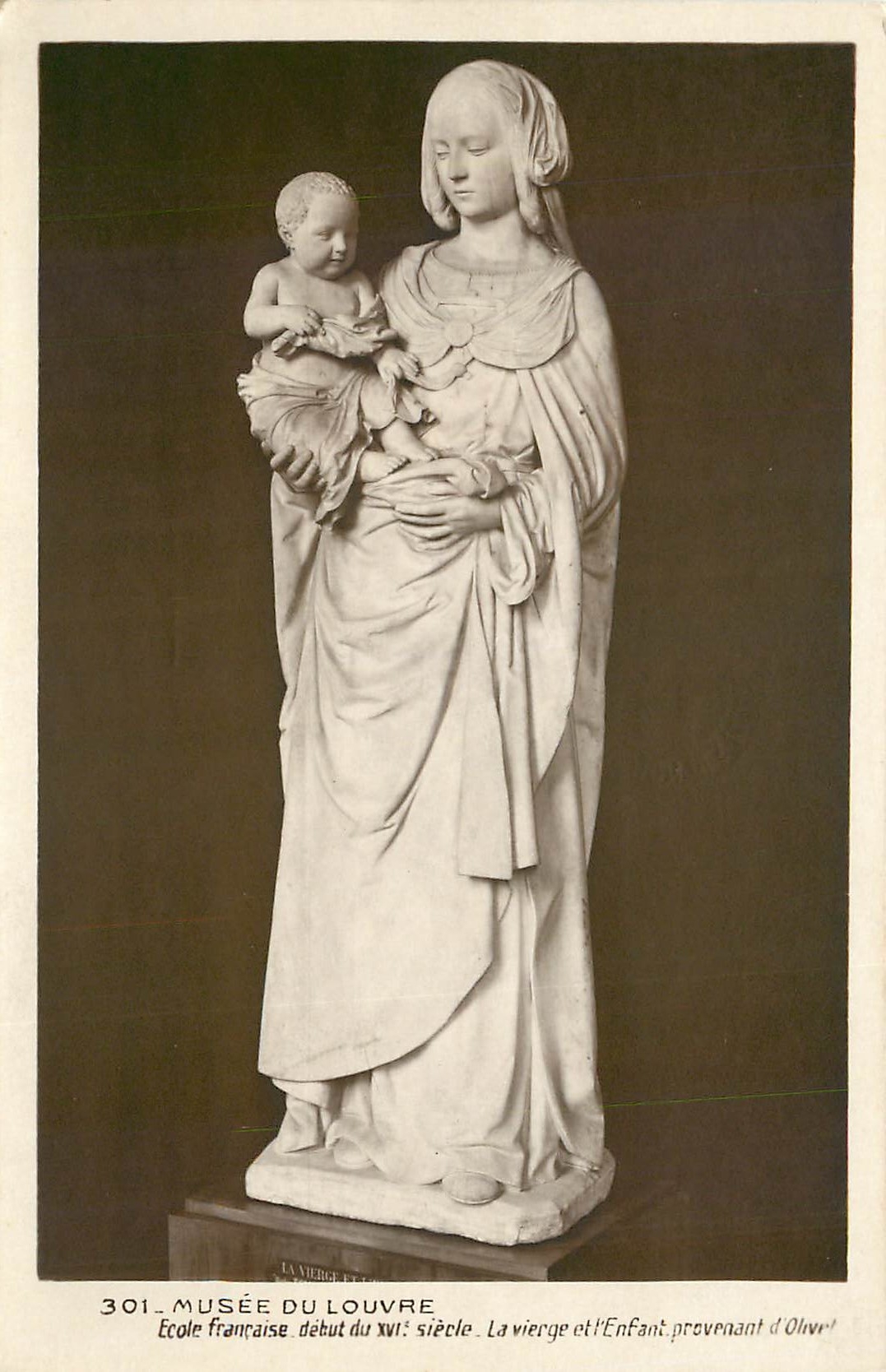CPA Musee du Louvre Ecole Francaise debut du XVIii es