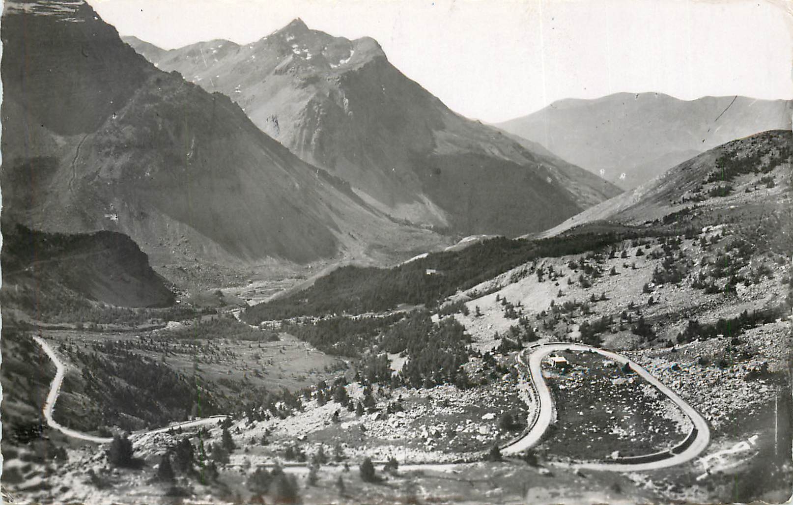 CPA Col de la Yolle (B A) Alt 2326 m les lacets
