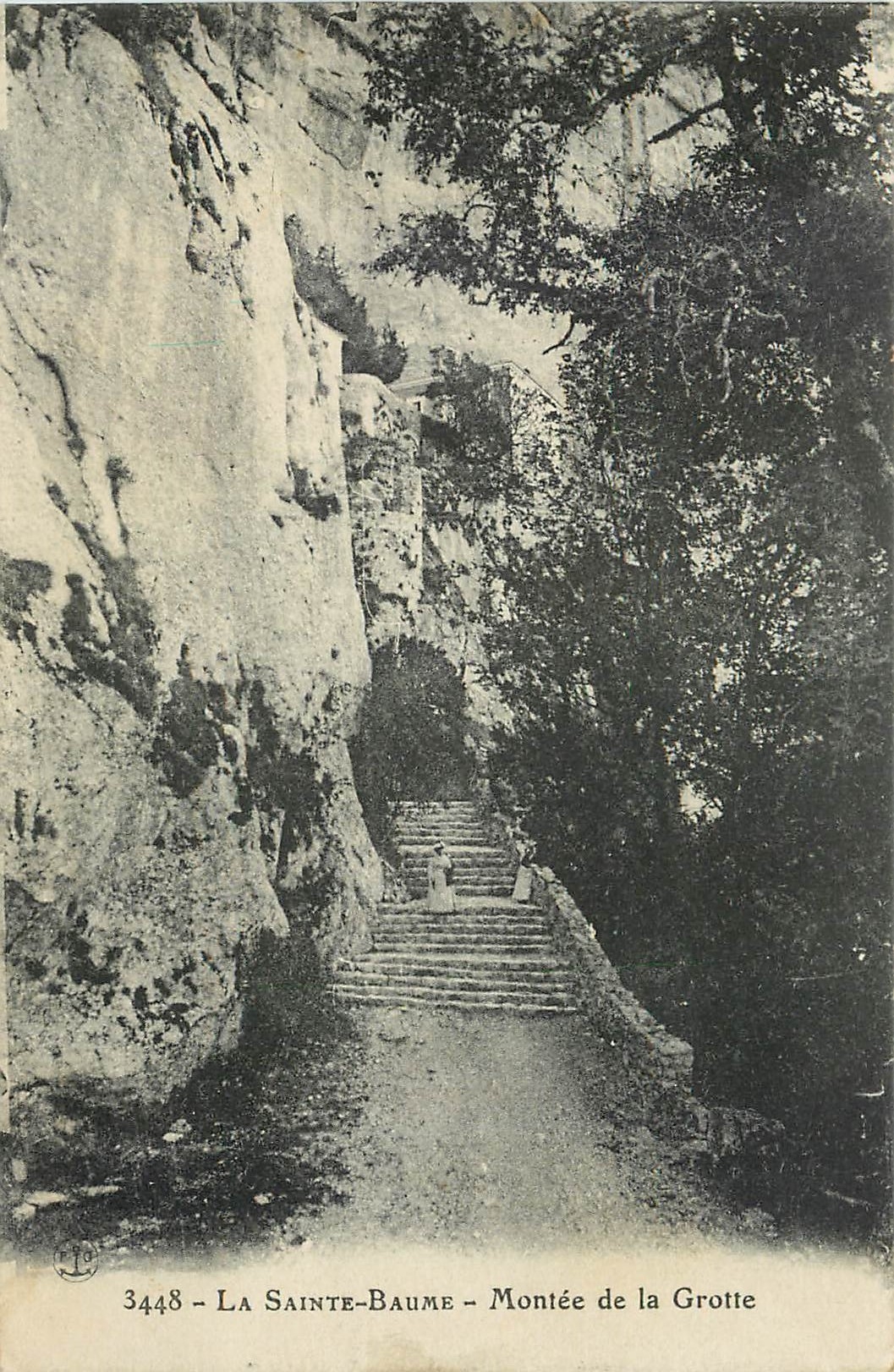 CPA La Sainte Baume Montee de la Grotte