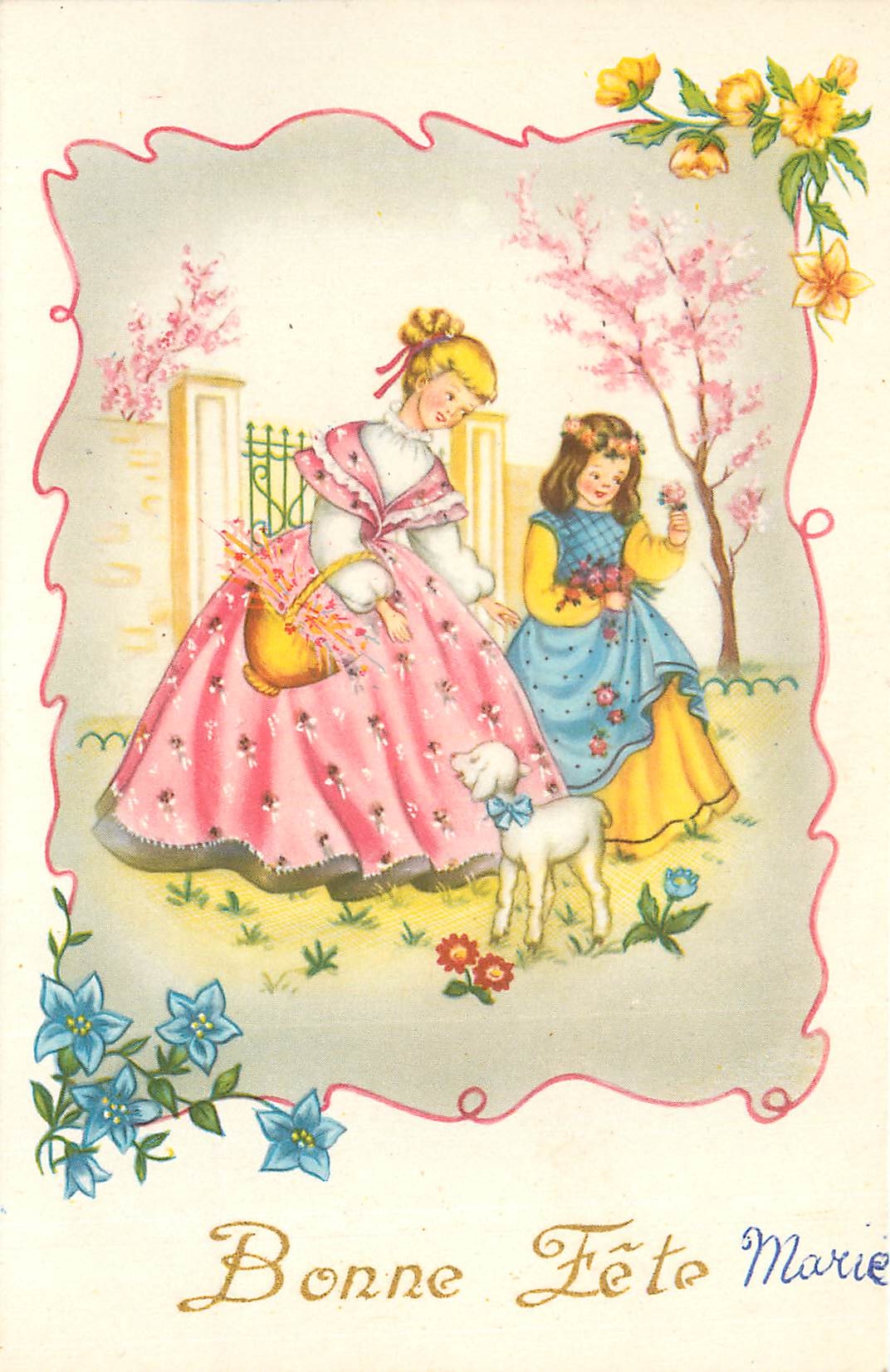 CPA Bonne Fere Marie