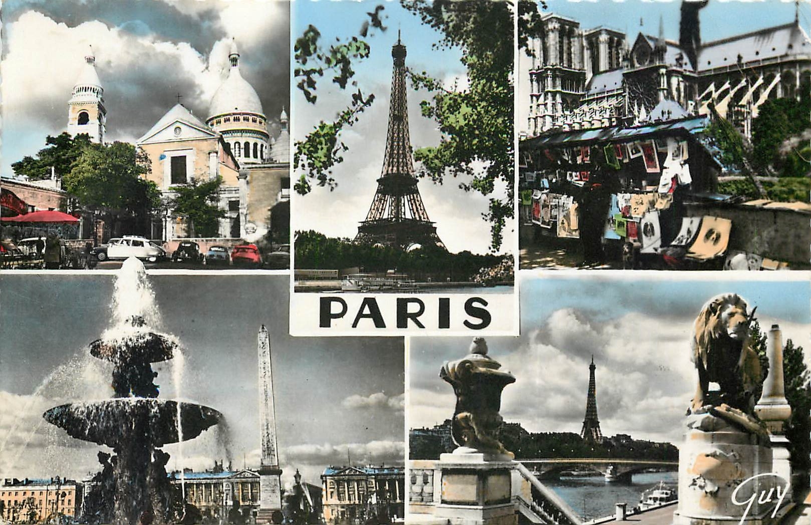 CPA Paris et ses Merveilles L'eglise Saint Pierre et le Sacre Coeur de Montmartre