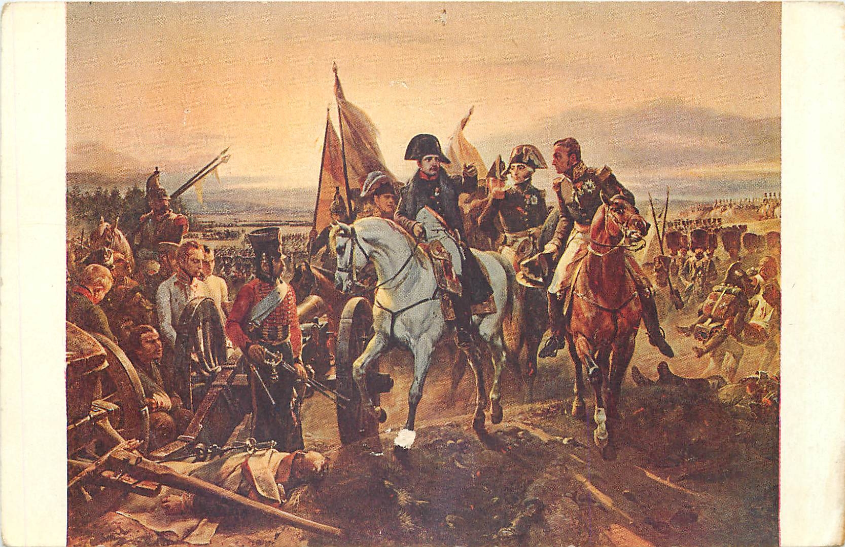 CPA Musee de Versailles H Vernet pincit Bataille de Friedland (14 juin 1807)