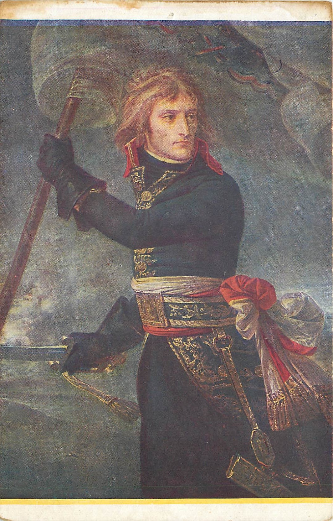 CPA Musee de Versailles A J Gros pincit Bonaparte a Arcole (17 nov 1796)